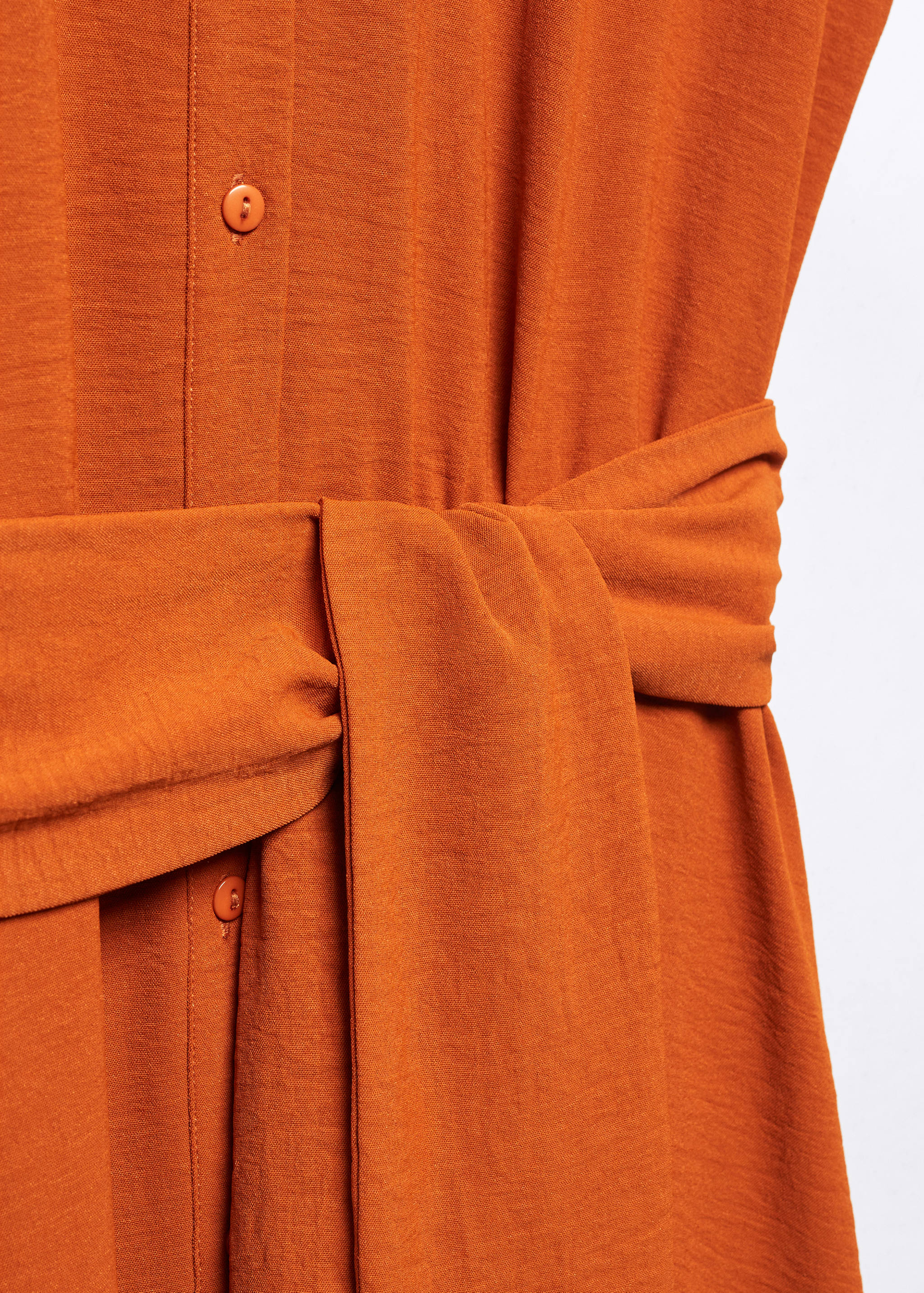 Midi shirt dress - Details of the article 8