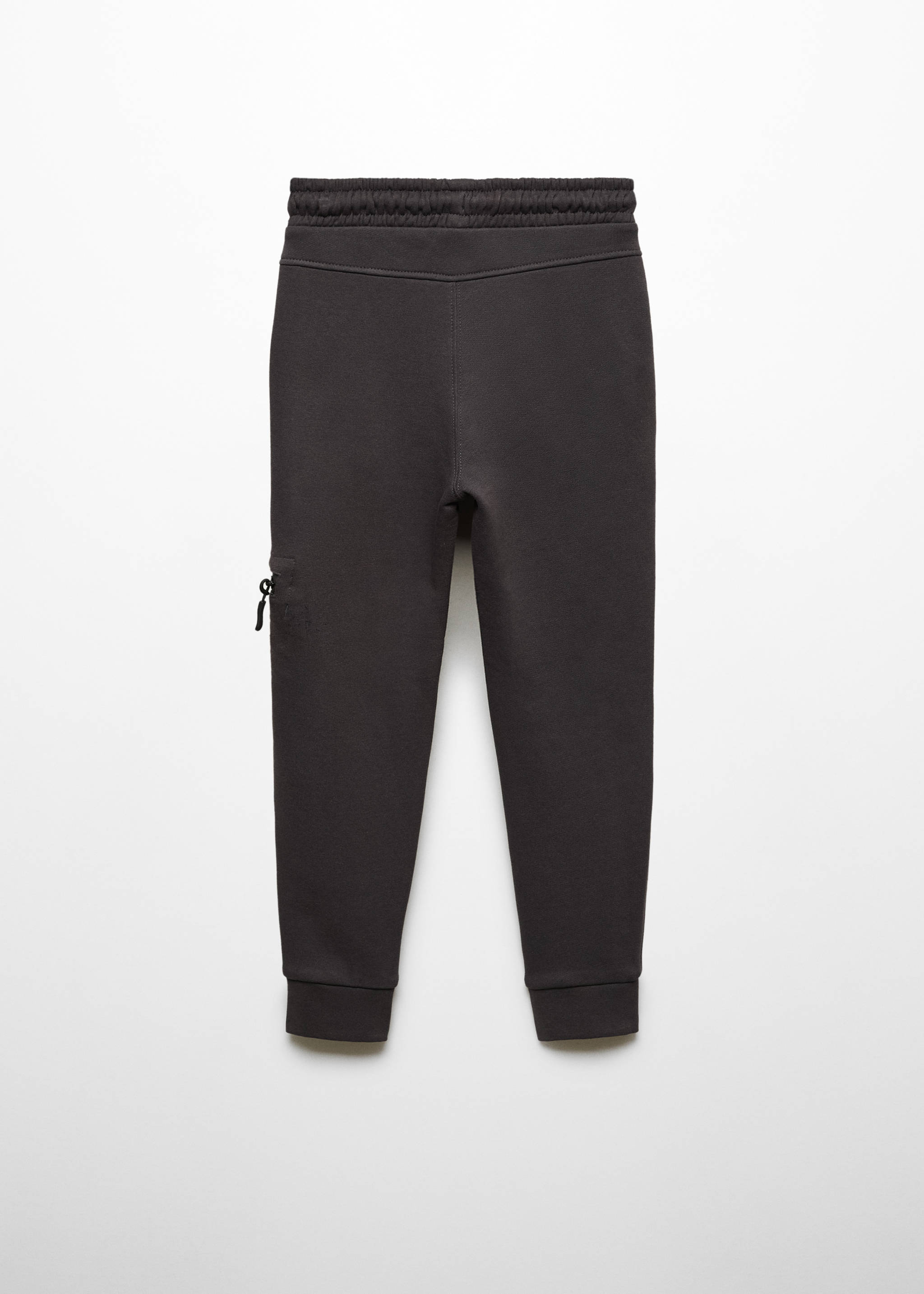 Cotton jogger-style trousers - Reverse of the article