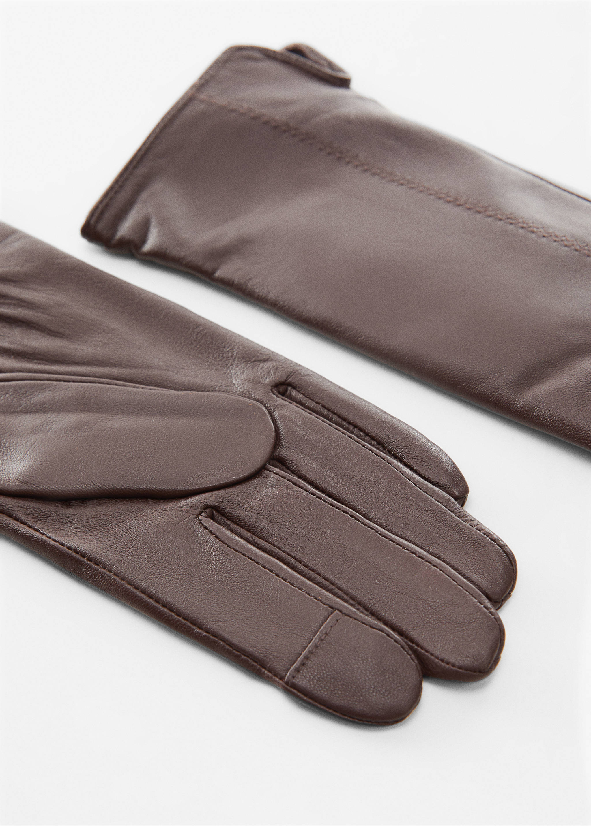 Guantes piel - Plano medio
