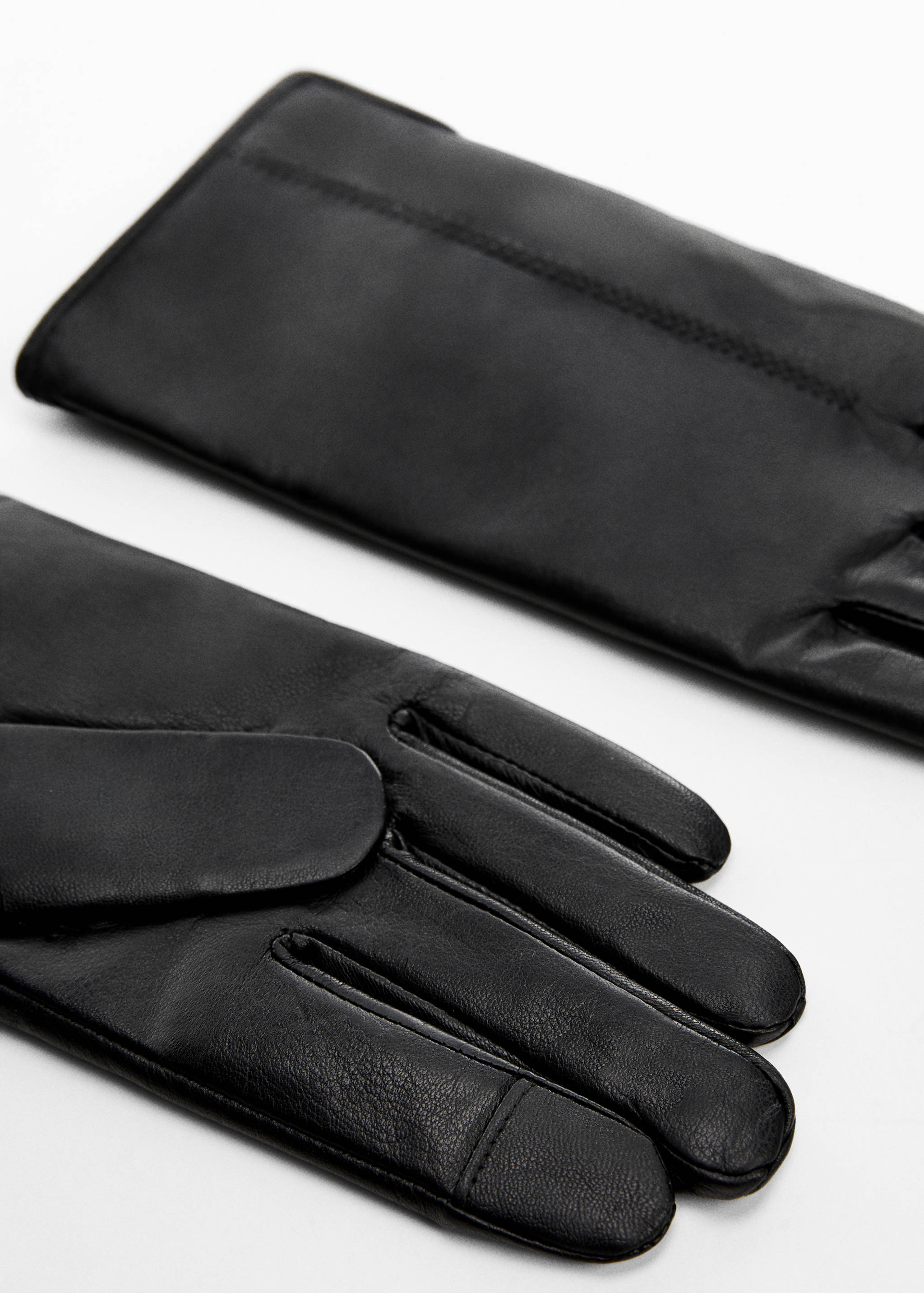 Guantes piel - Plano medio