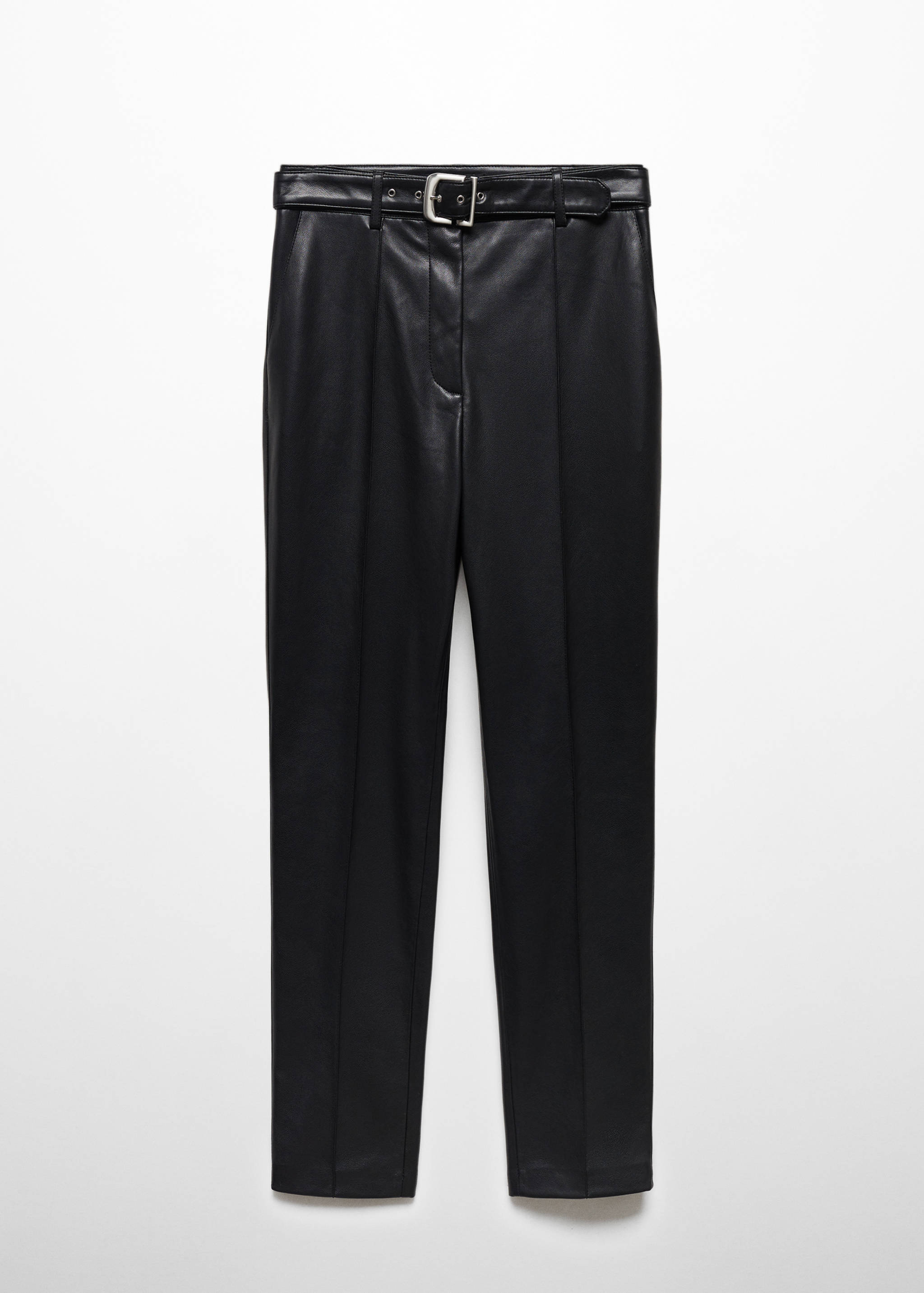 Pantalon ceinture simili-cuir - Article sans modèle