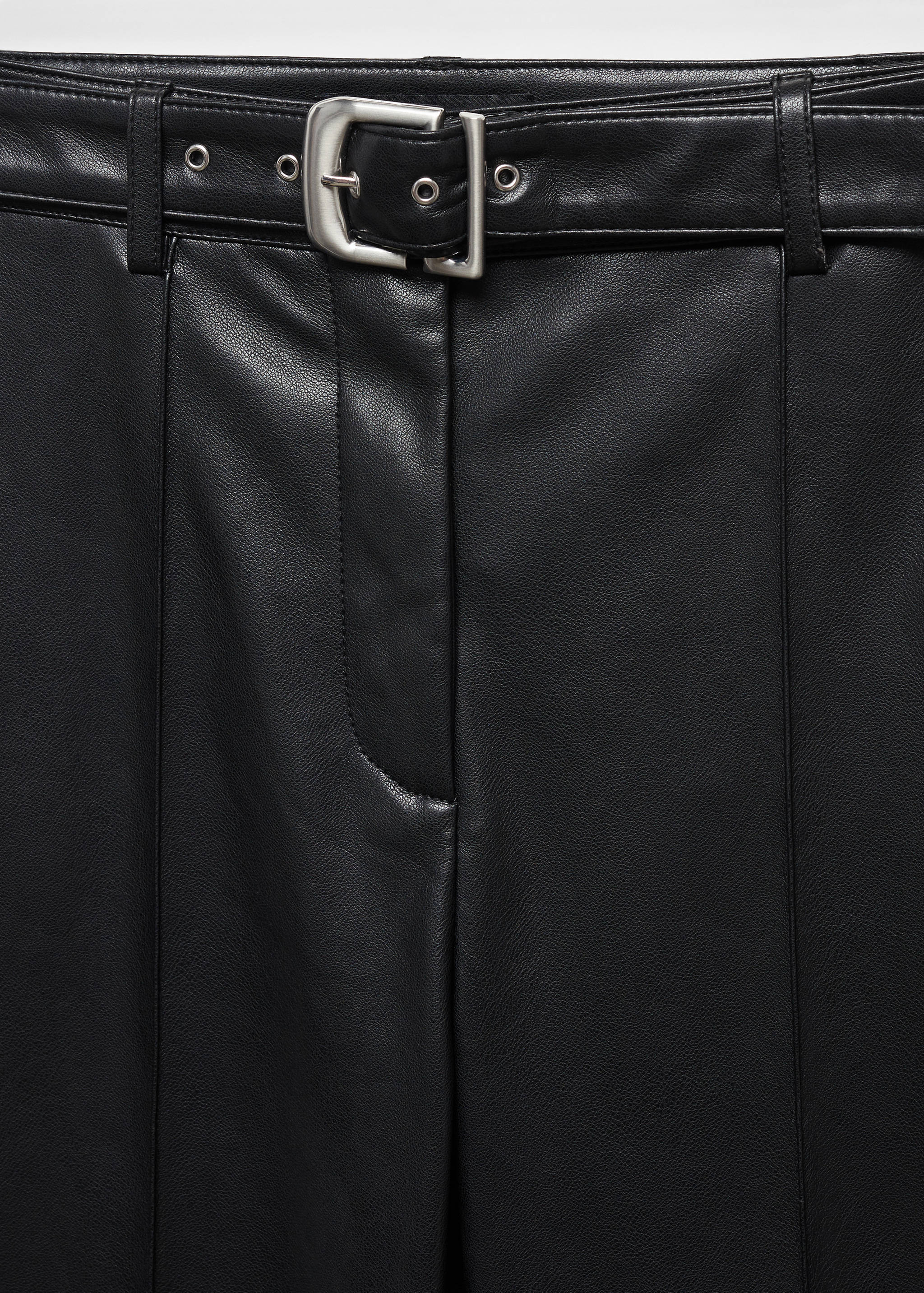 Pantalon ceinture simili-cuir - Détail de l'article 8