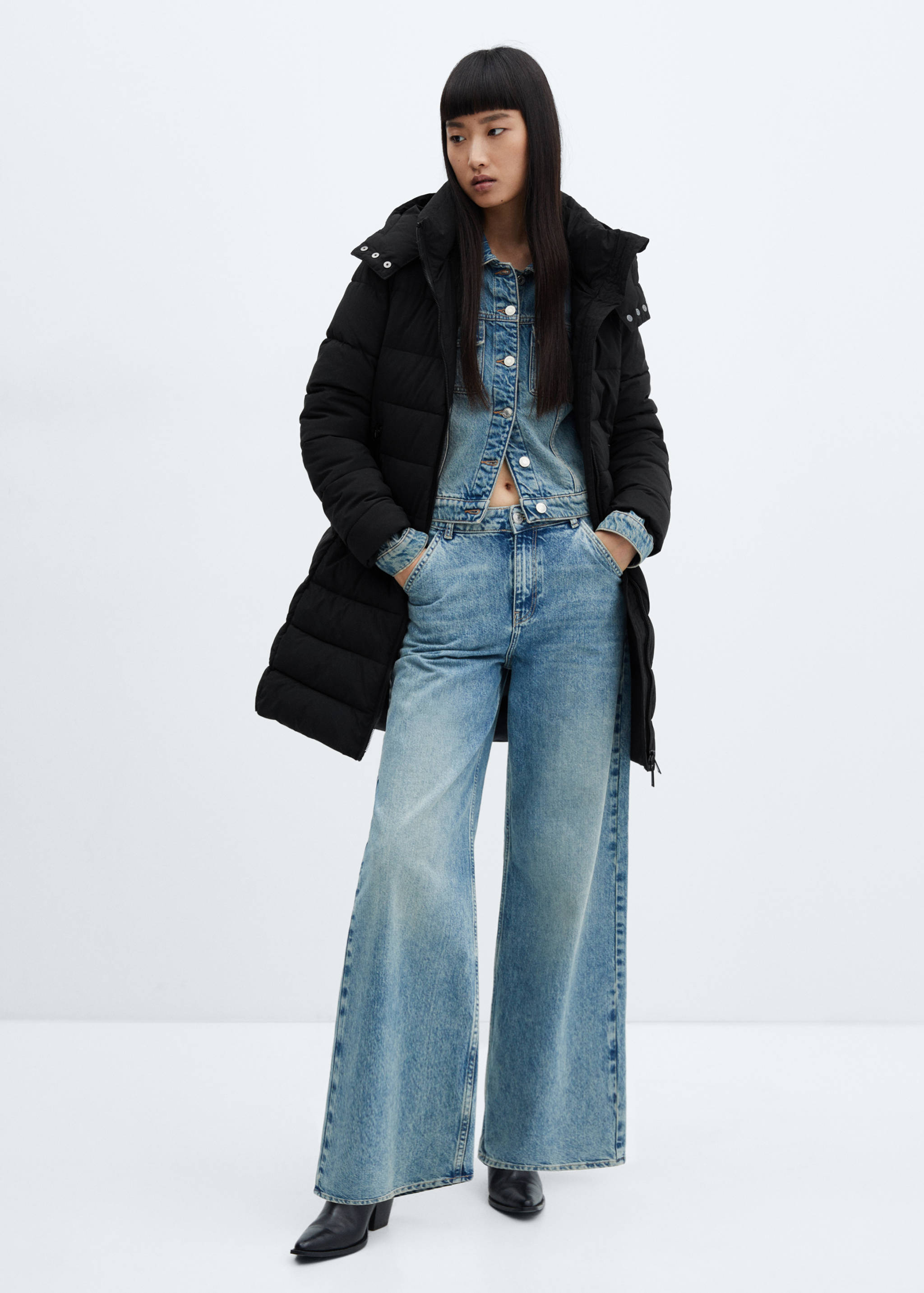 Приталенный анорак - Общий план