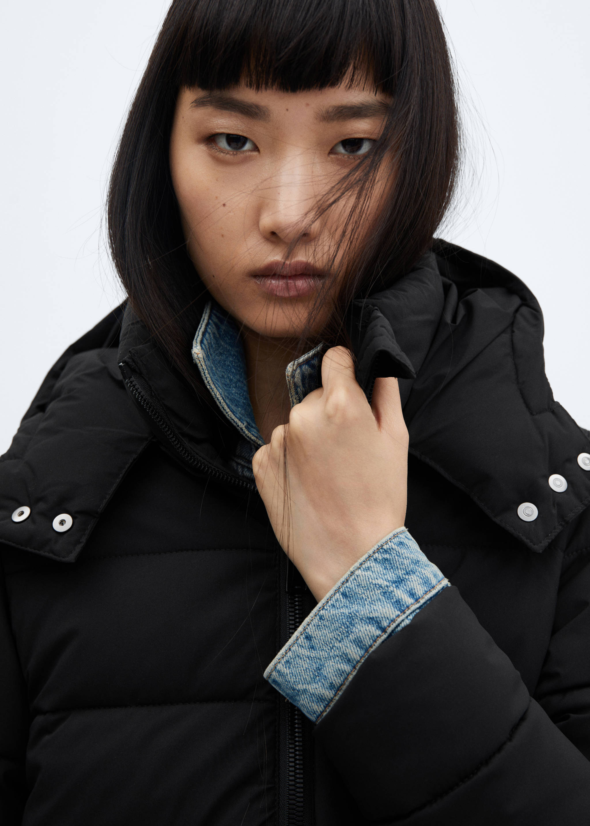 Приталенный анорак - Деталь изделия 1