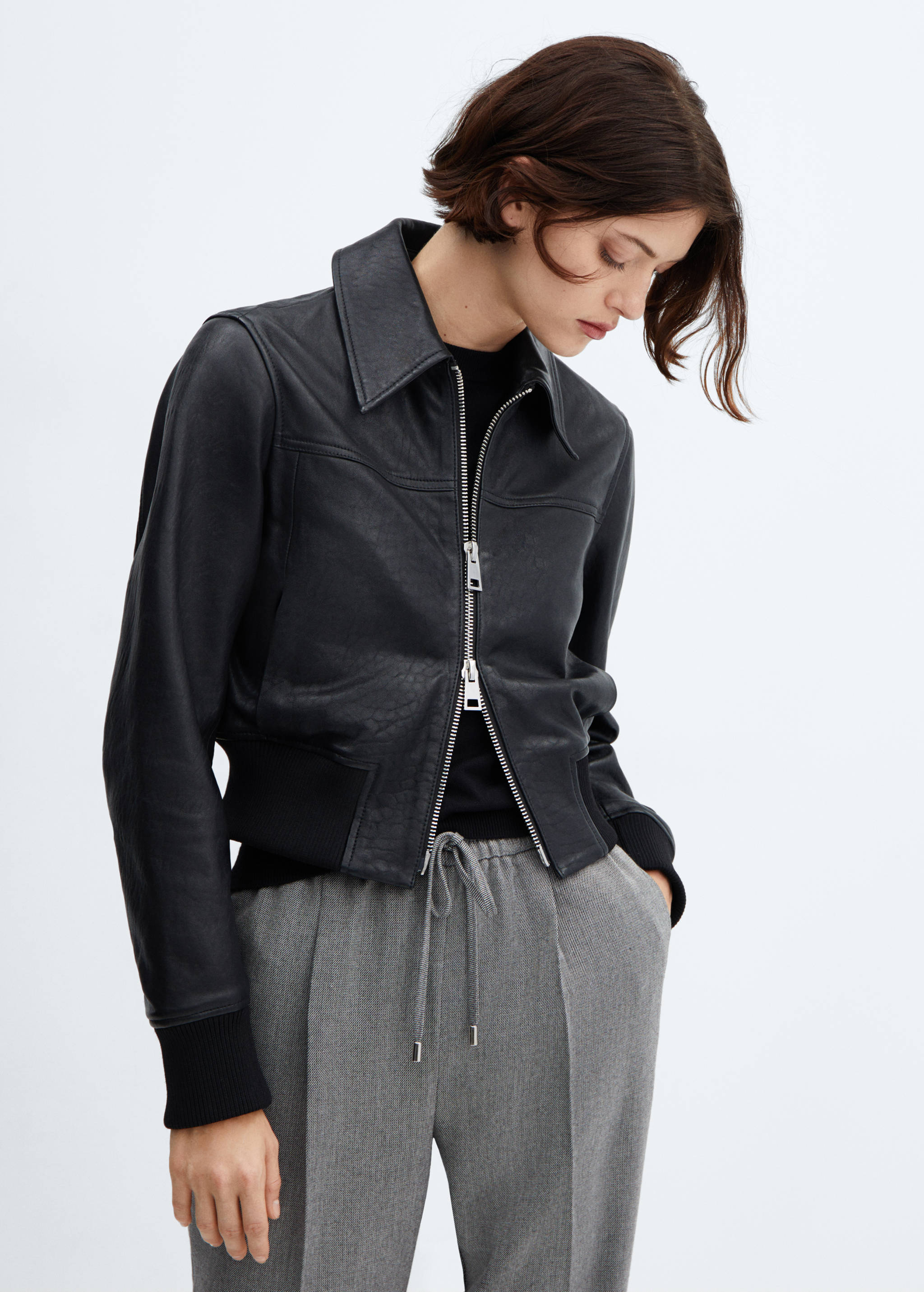 Flowy jogger trousers - Details of the article 1