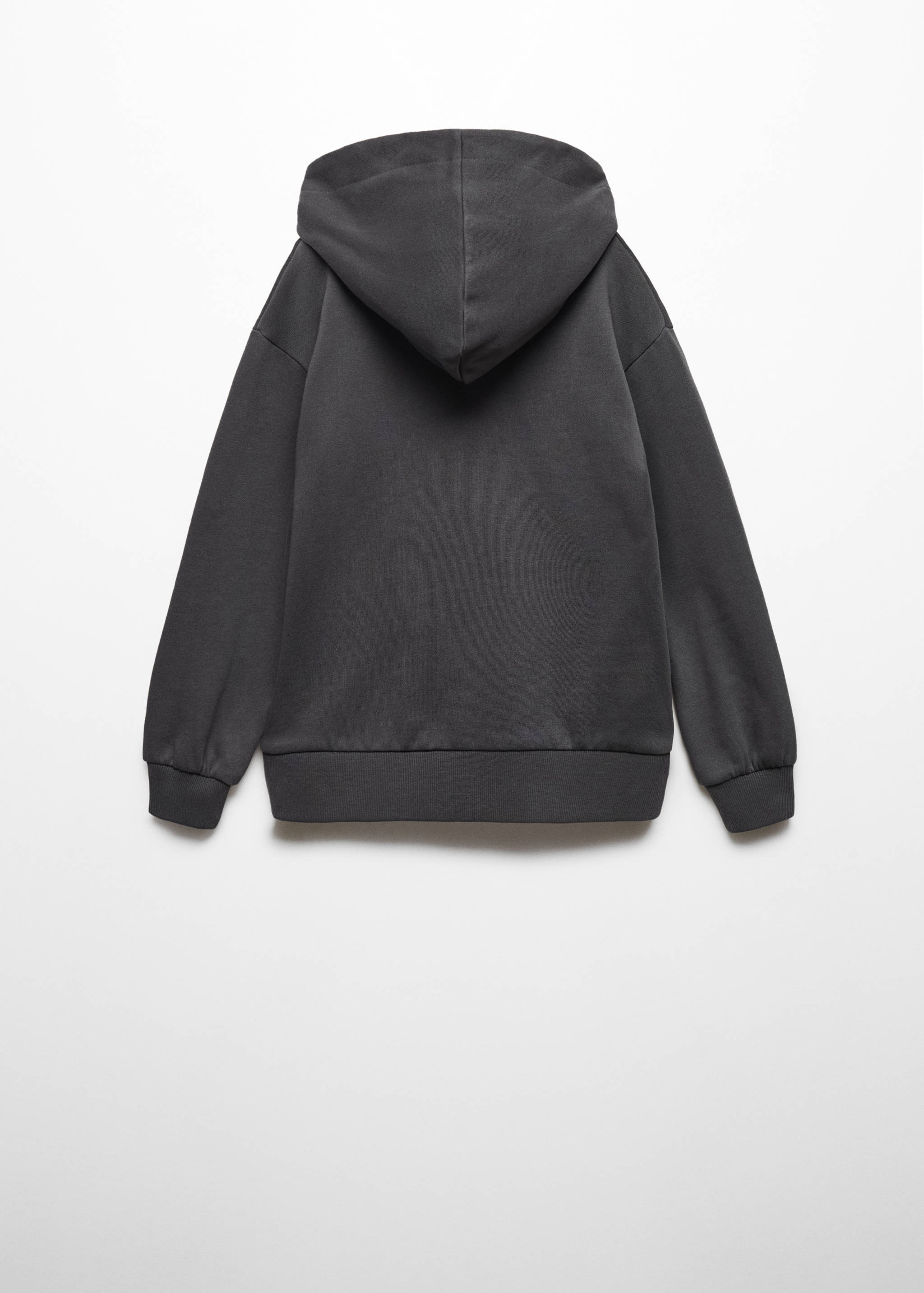 Embroidered message sweatshirt - Reverse of the article