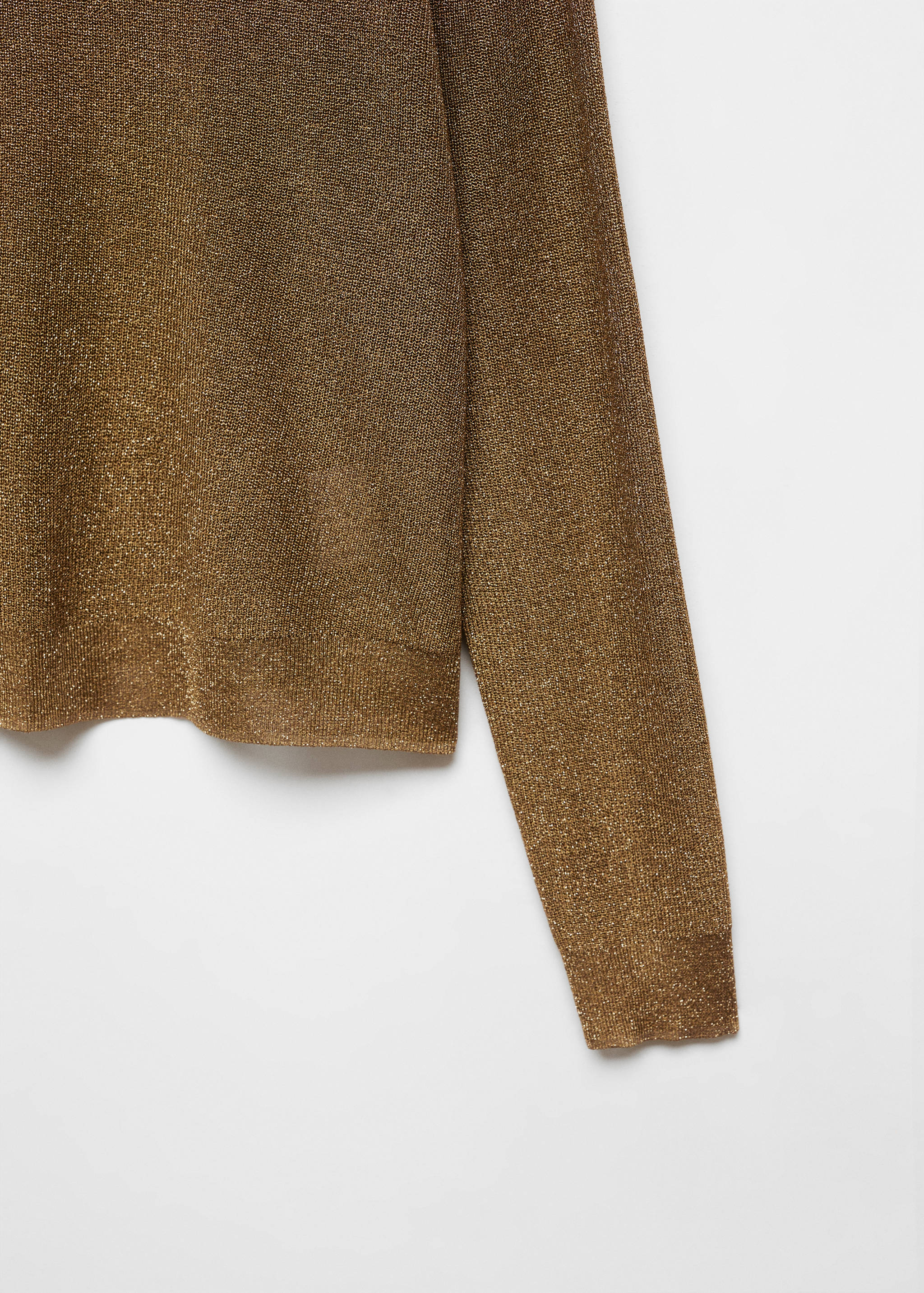 Crewneck lurex sweater - Details of the article 8