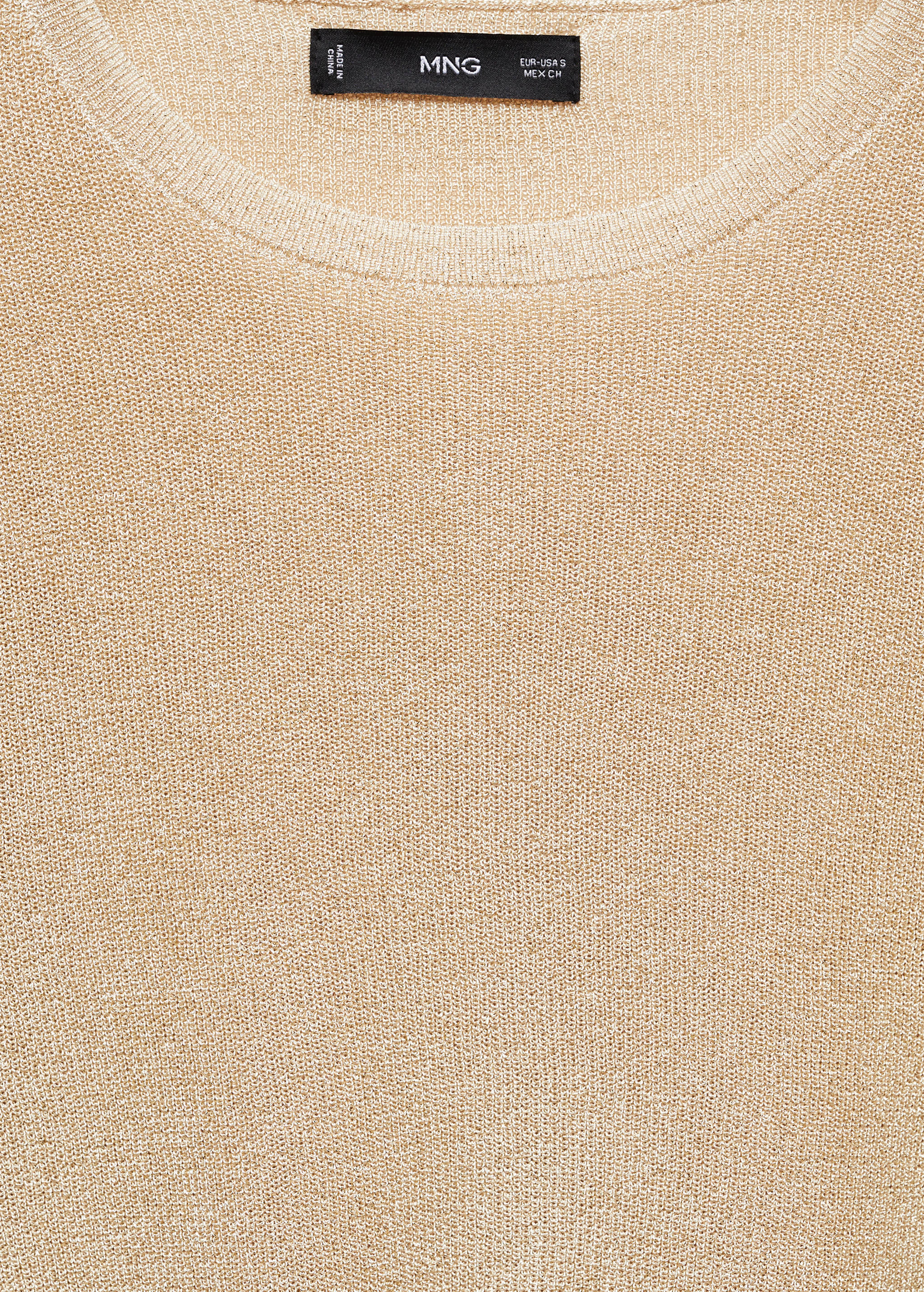 Crewneck lurex sweater - Details of the article 8