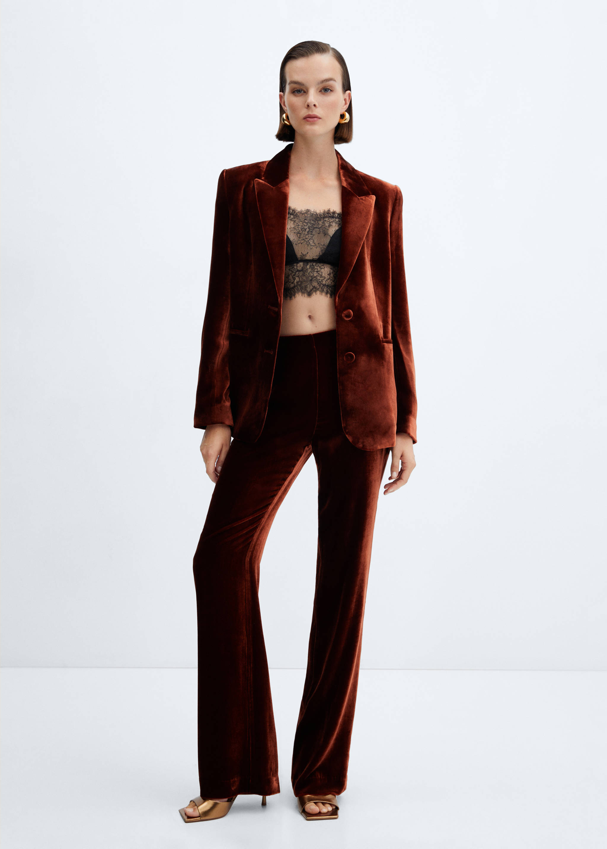 Lace bralette - General plane