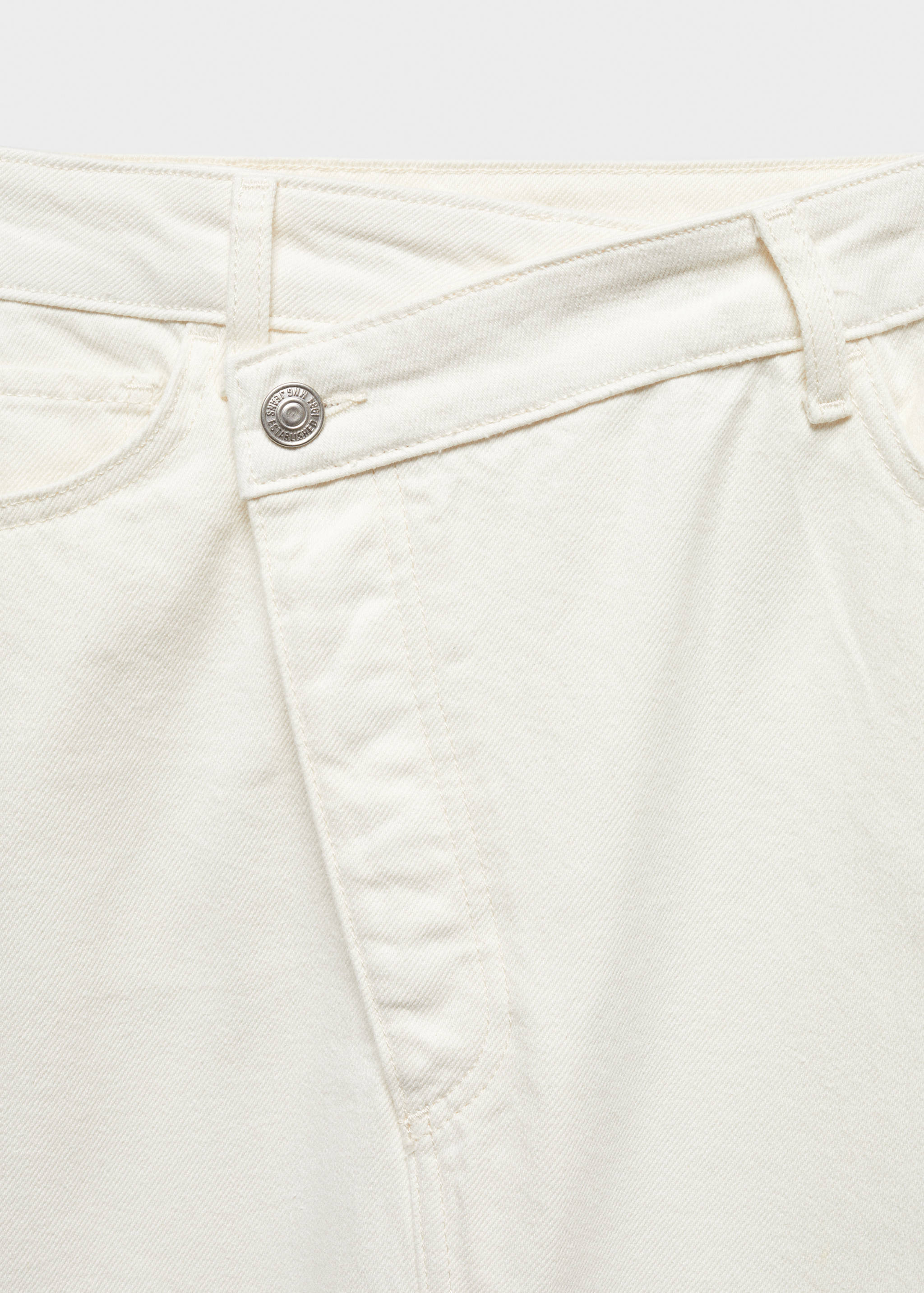 Slit denim skirt - Details of the article 8