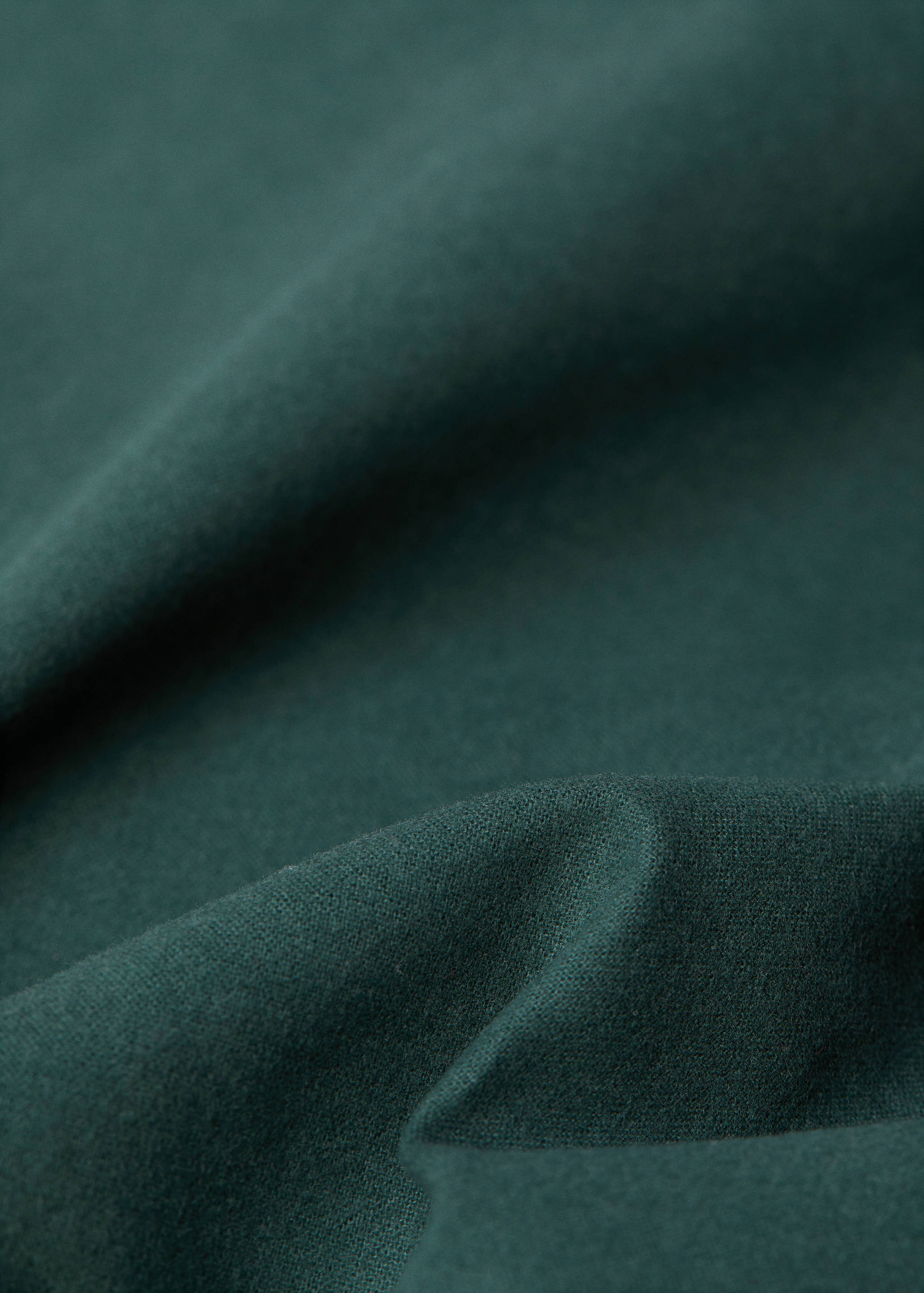 Einfarbiger Bettbezug aus Flanell für 135/140 cm Bett - Detail des Artikels 1