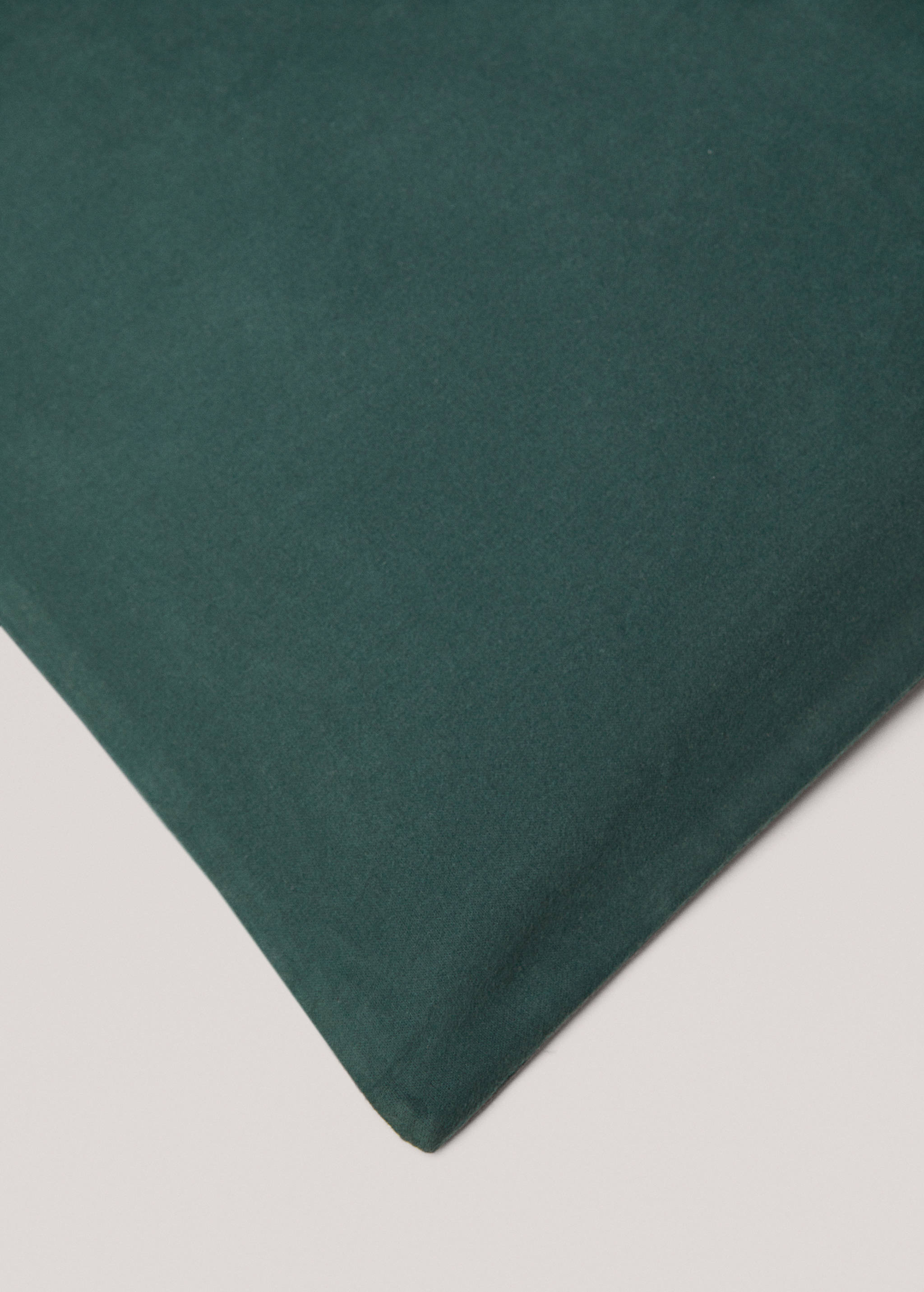 Einfarbiger Bettbezug aus Flanell für 135/140 cm Bett - Detail des Artikels 3