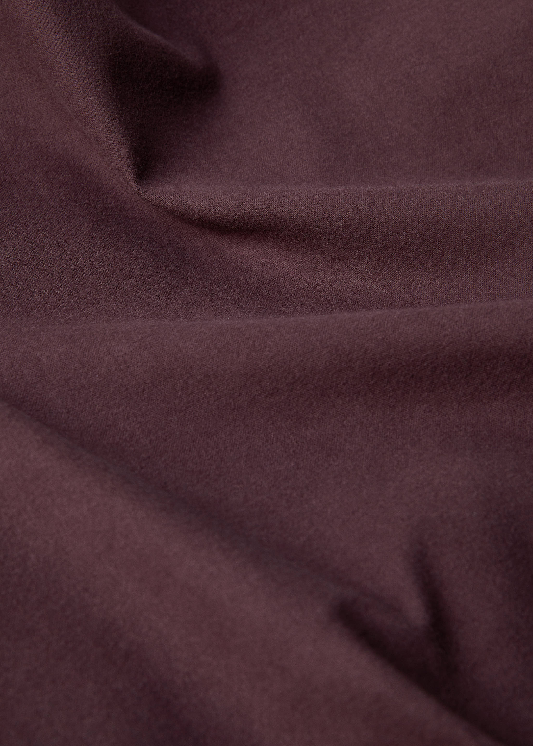 Einfarbiger Bettbezug aus Flanell für 135/140 cm Bett - Detail des Artikels 2