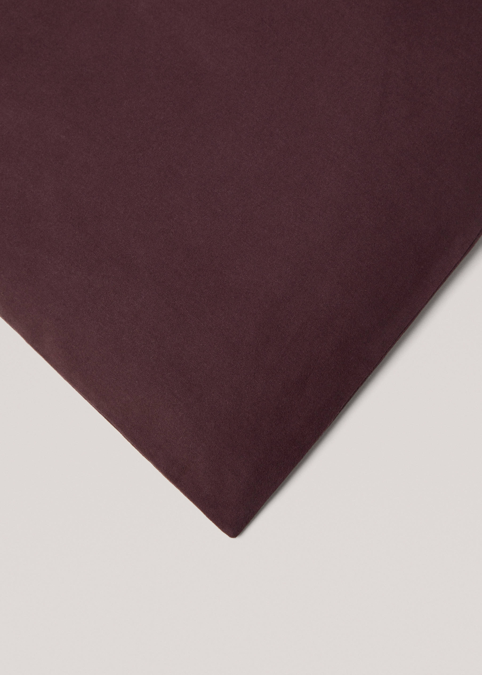 Einfarbiger Bettbezug aus Flanell für 135/140 cm Bett - Detail des Artikels 3