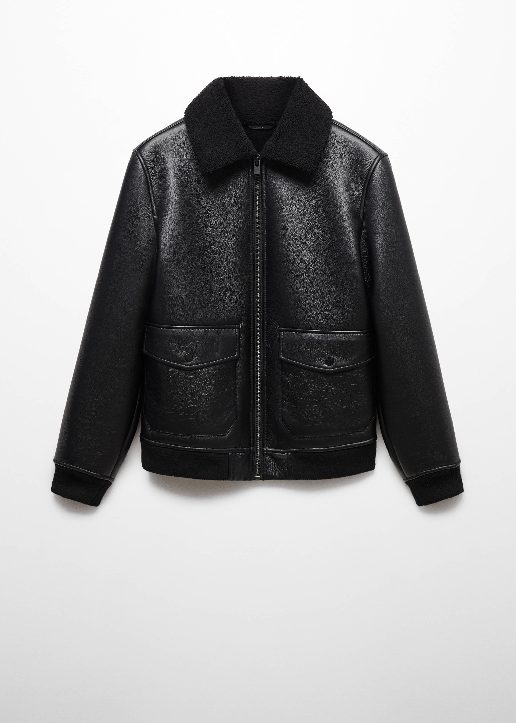 Blouson double face simili-cuir - Article sans modèle