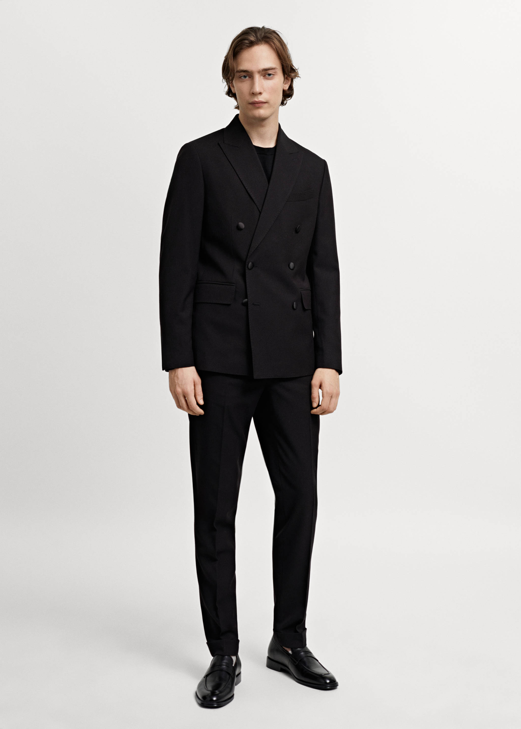 Tuxedo suit jacket - General plane