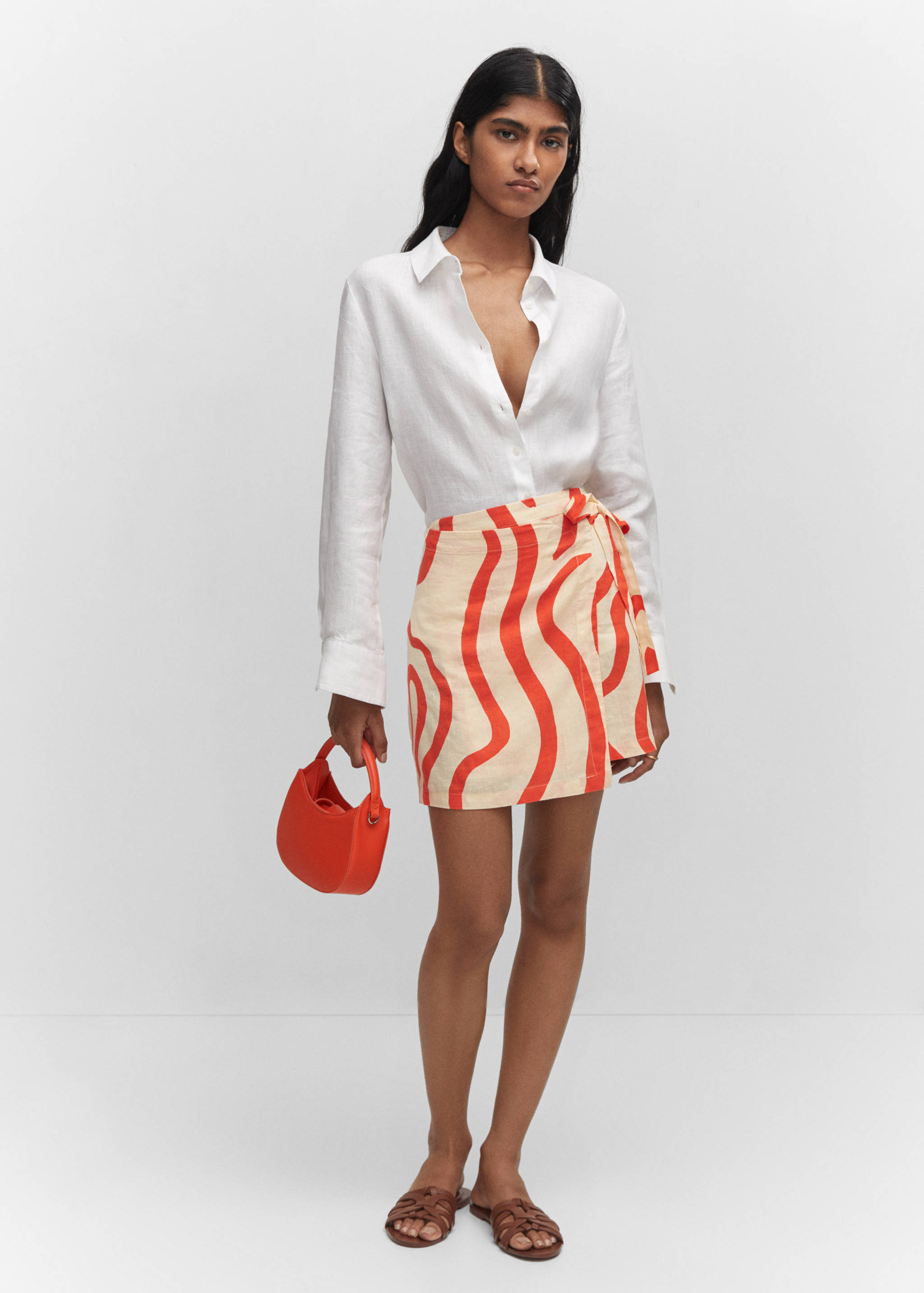 Sac bandoulière anse courte - Plan général