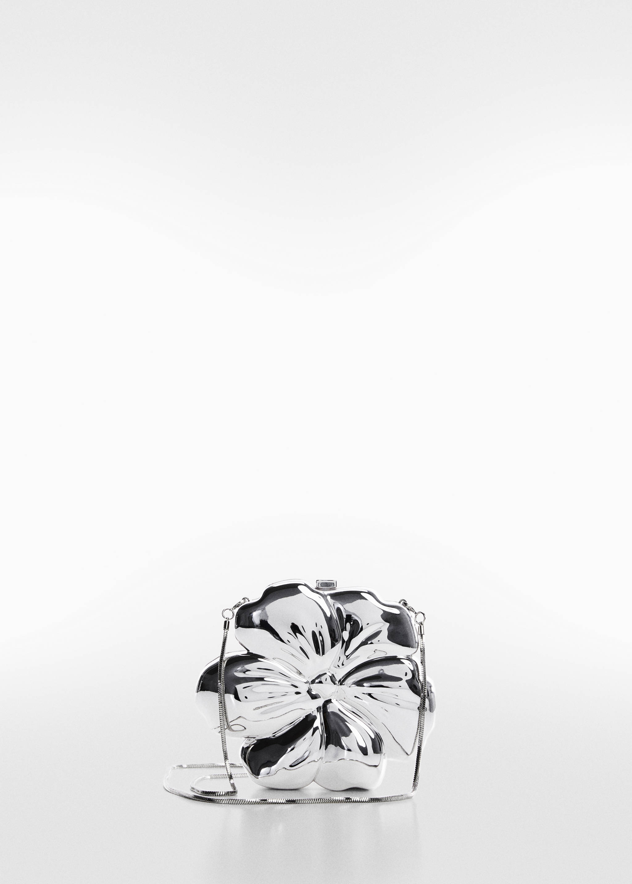 Metallic clutch bag - Article without model