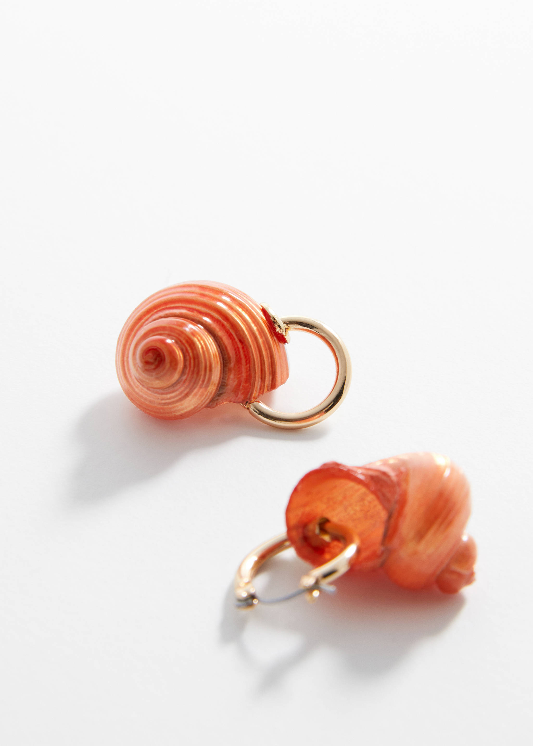 Shell earrings - Medium plane