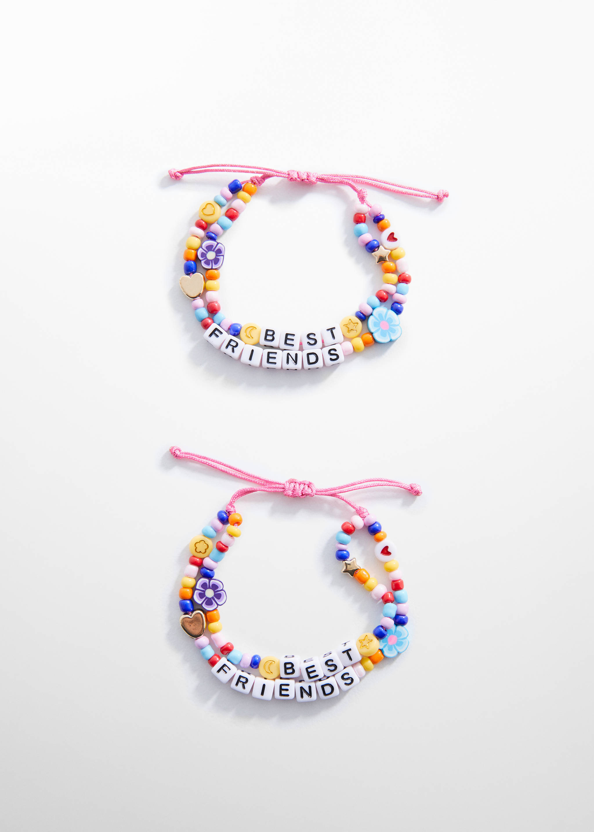 Pack 2 bracelets message - Plan moyen