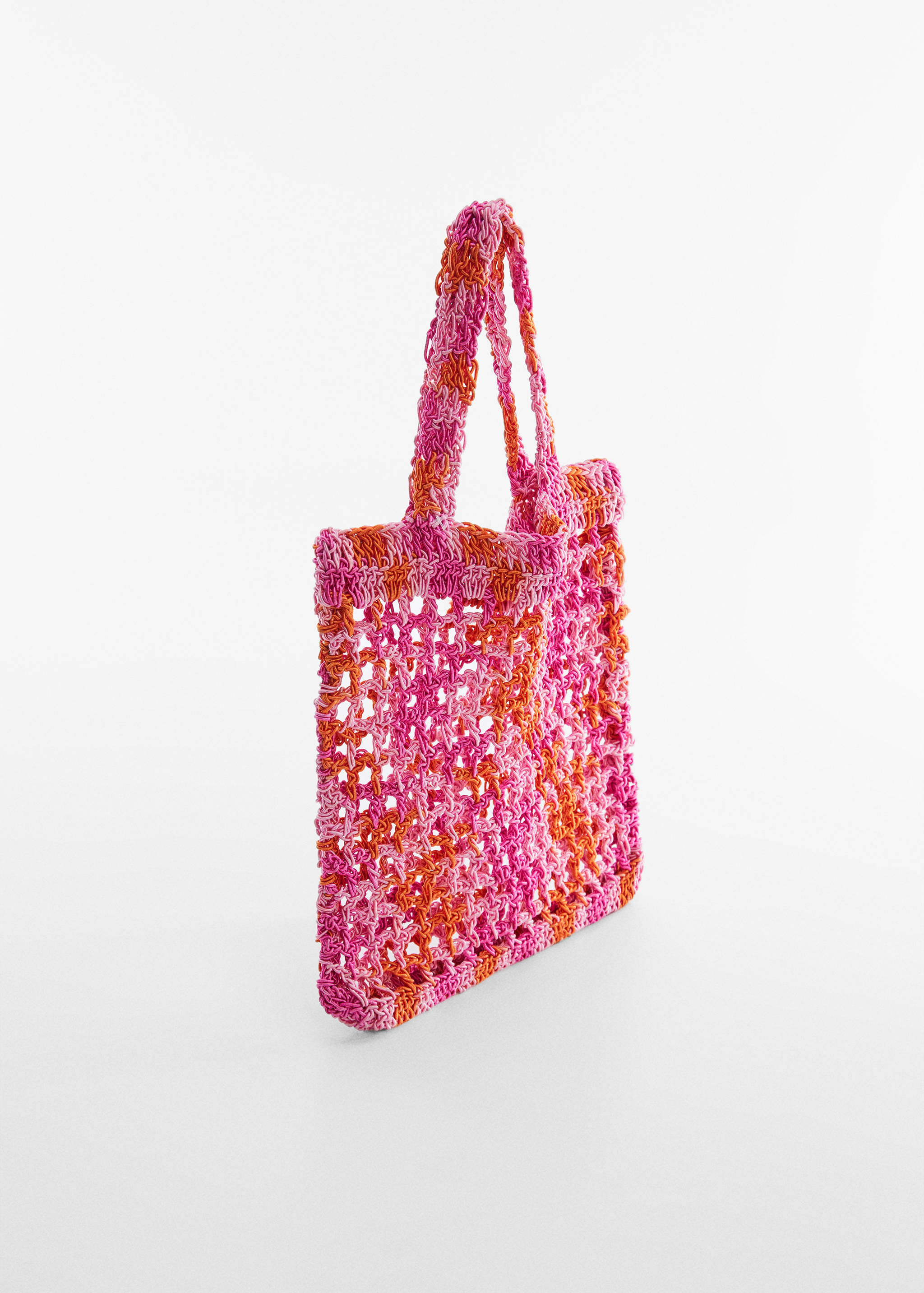Braided net bag - Medium plane