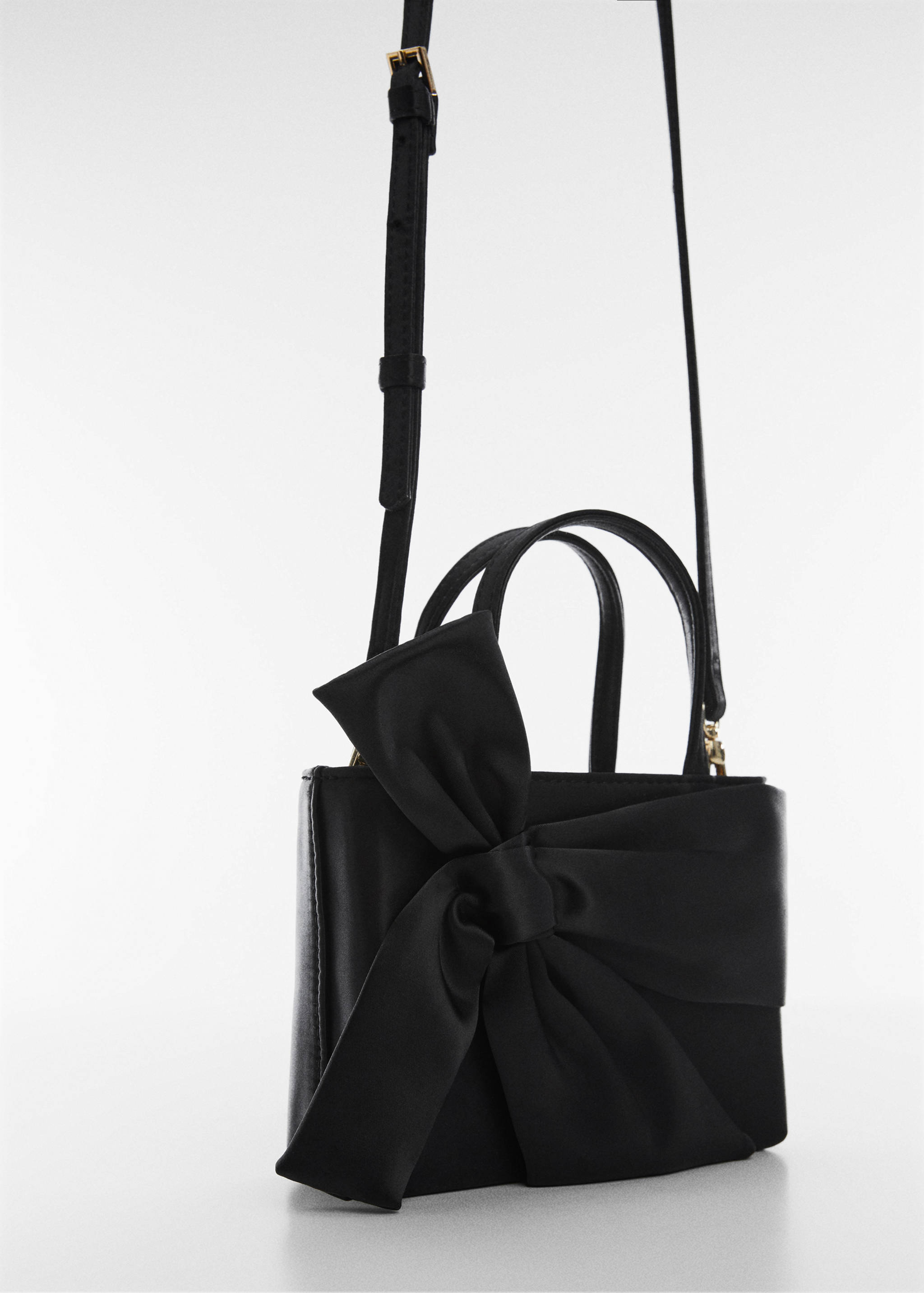 Bag with bow detail - Medium plane