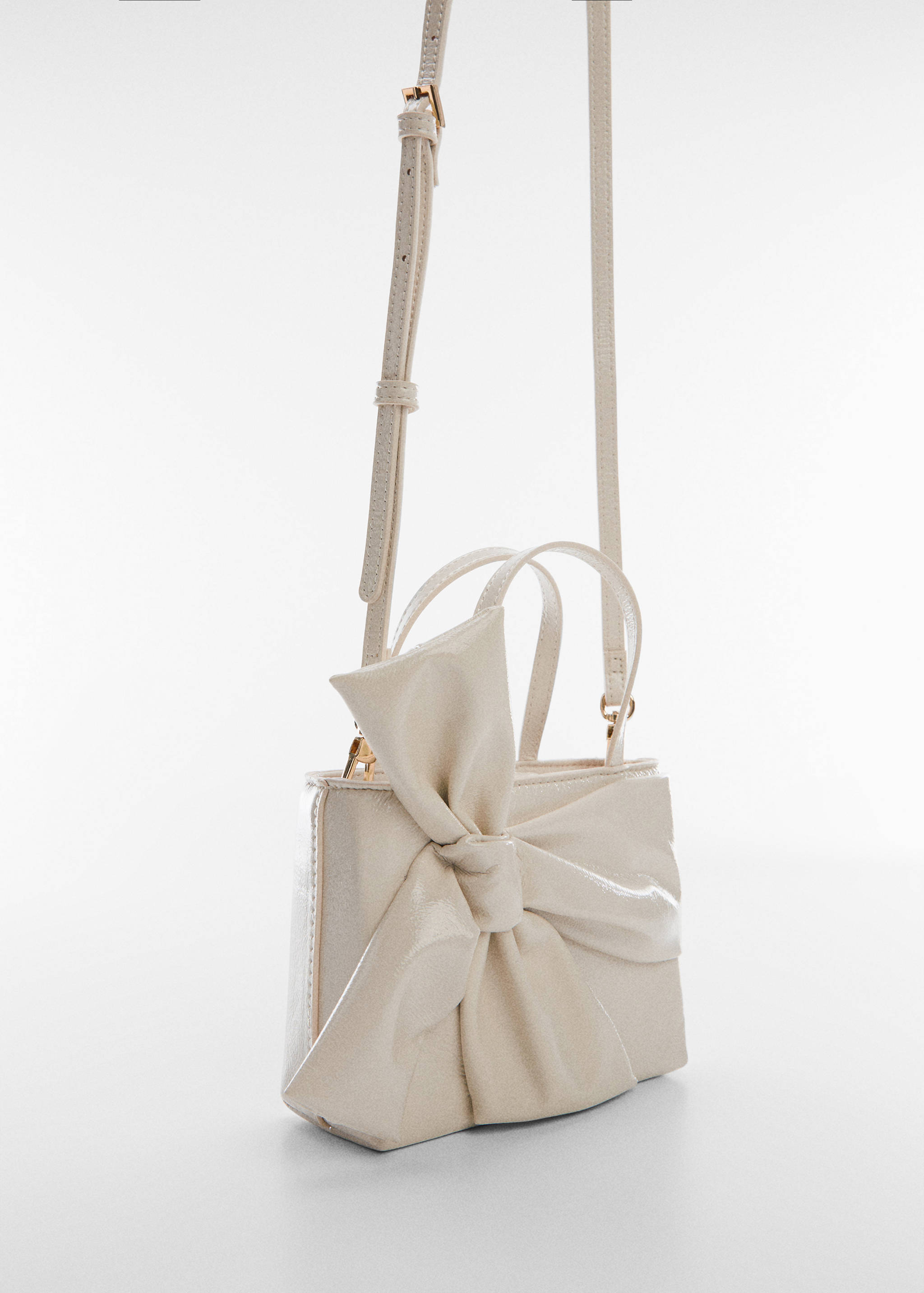 Bag with bow detail - Medium plane