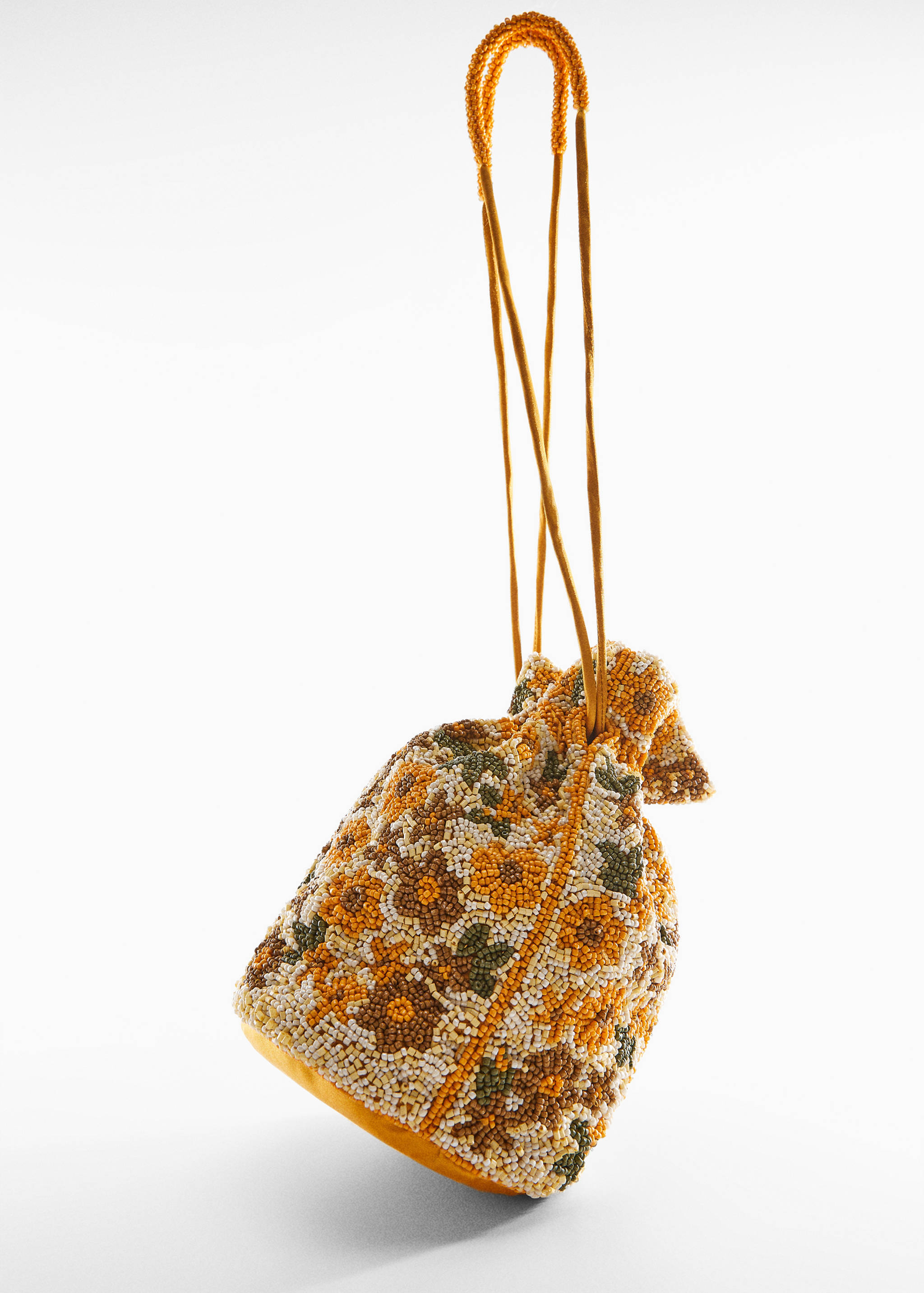 Combined beads bucket hat with pocket - Details of the article 5