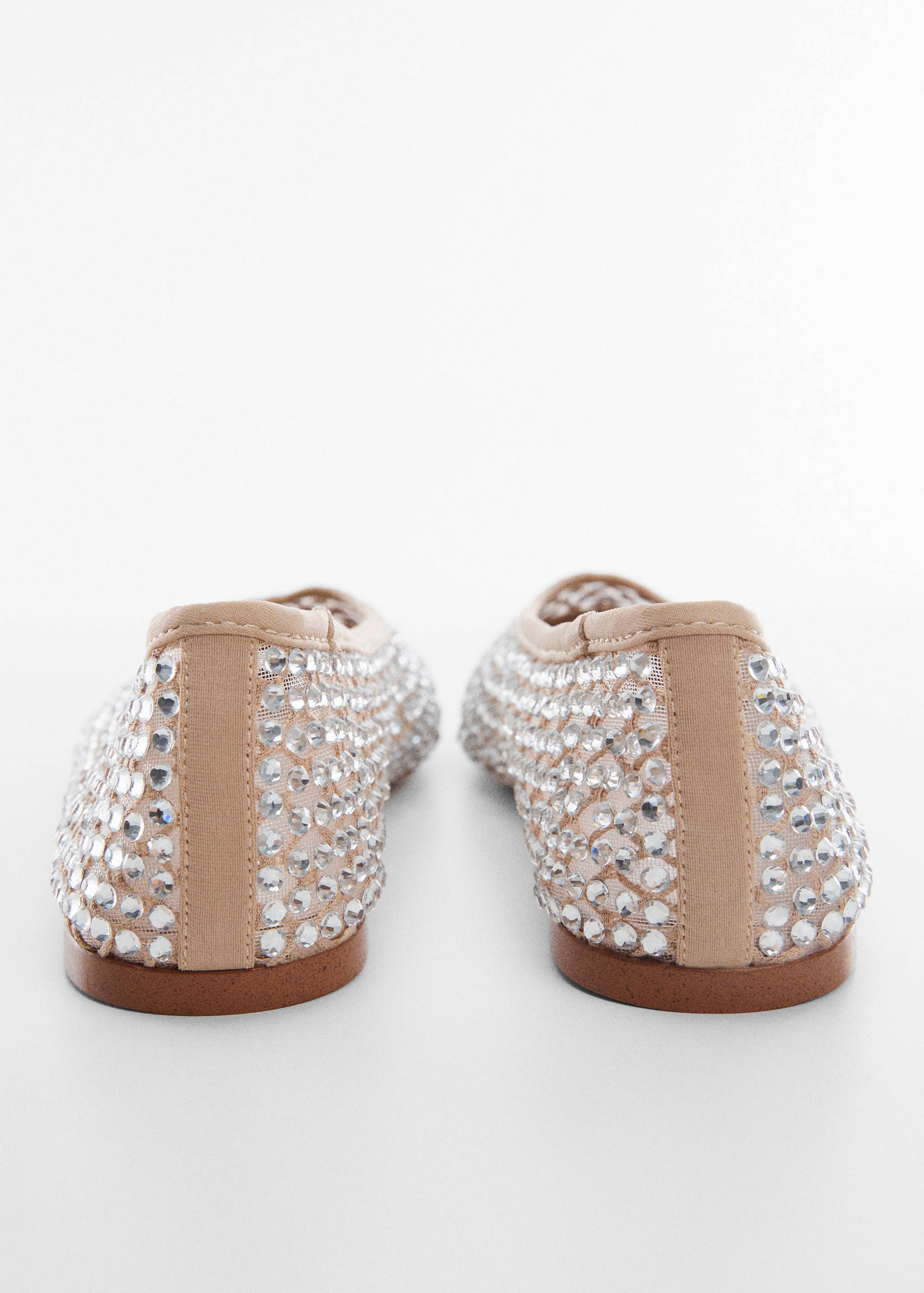 Rhinestone ballet flats - Details of the article 1