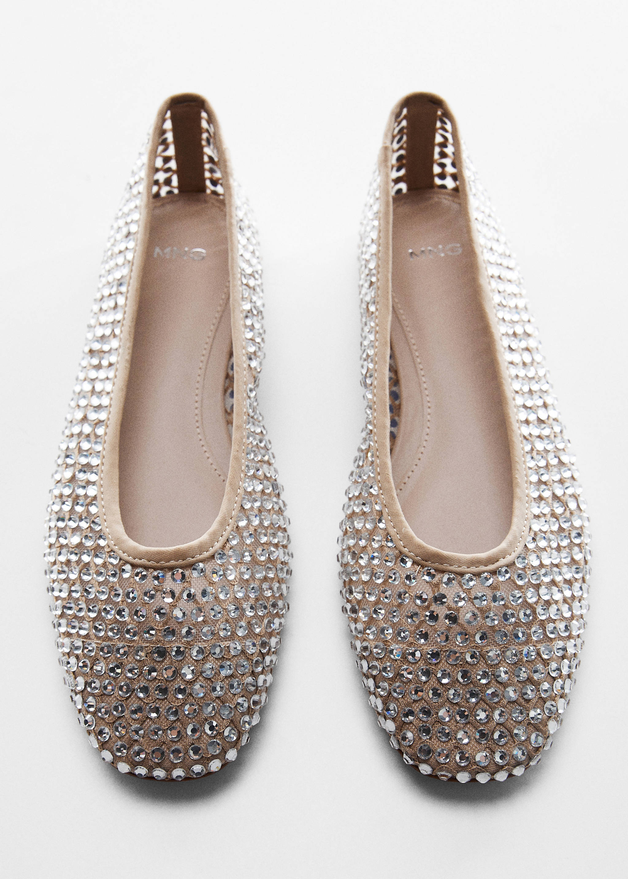 Rhinestone ballet flats - Details of the article 5