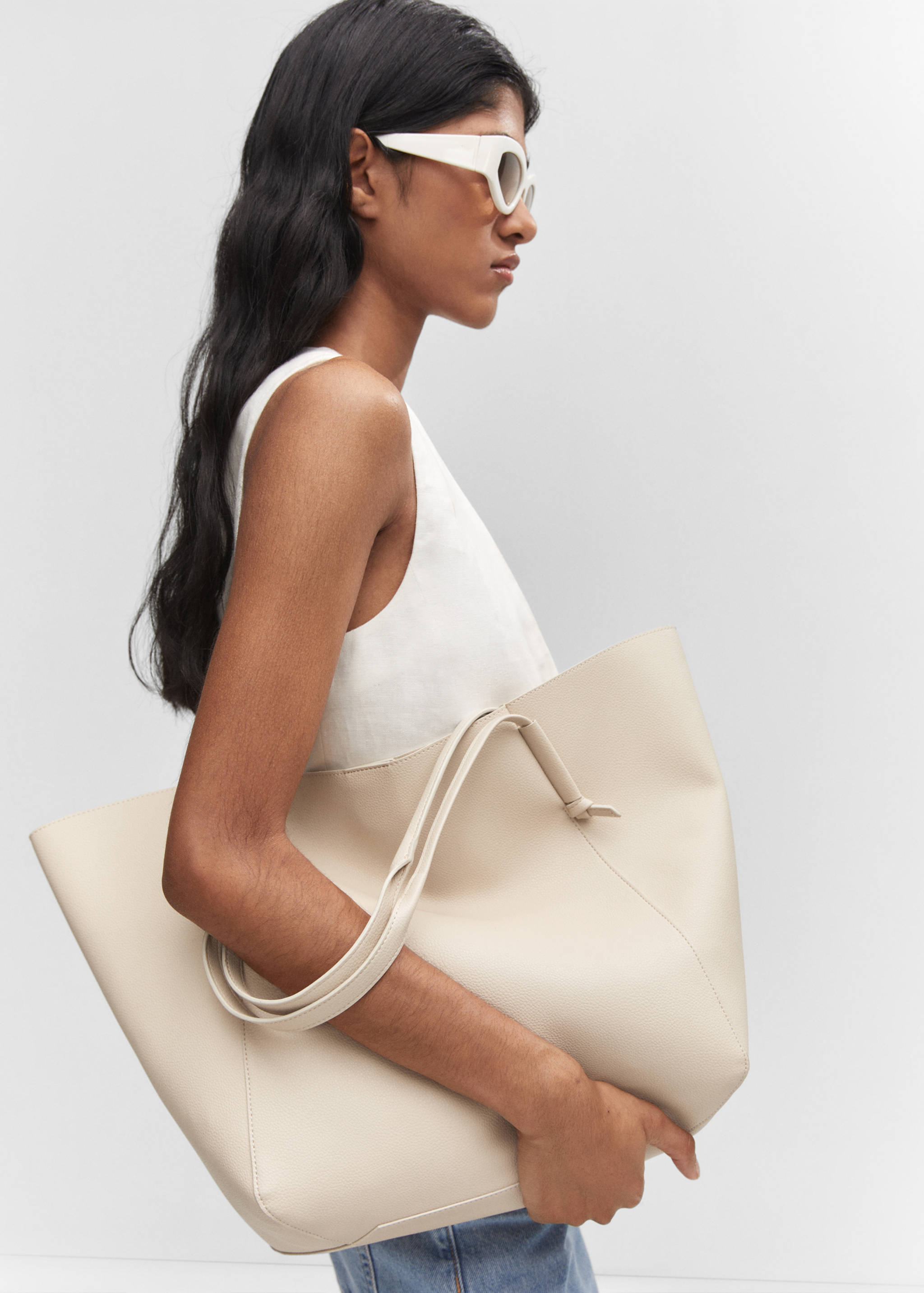 Knot handle shopper bag - Details of the article 9