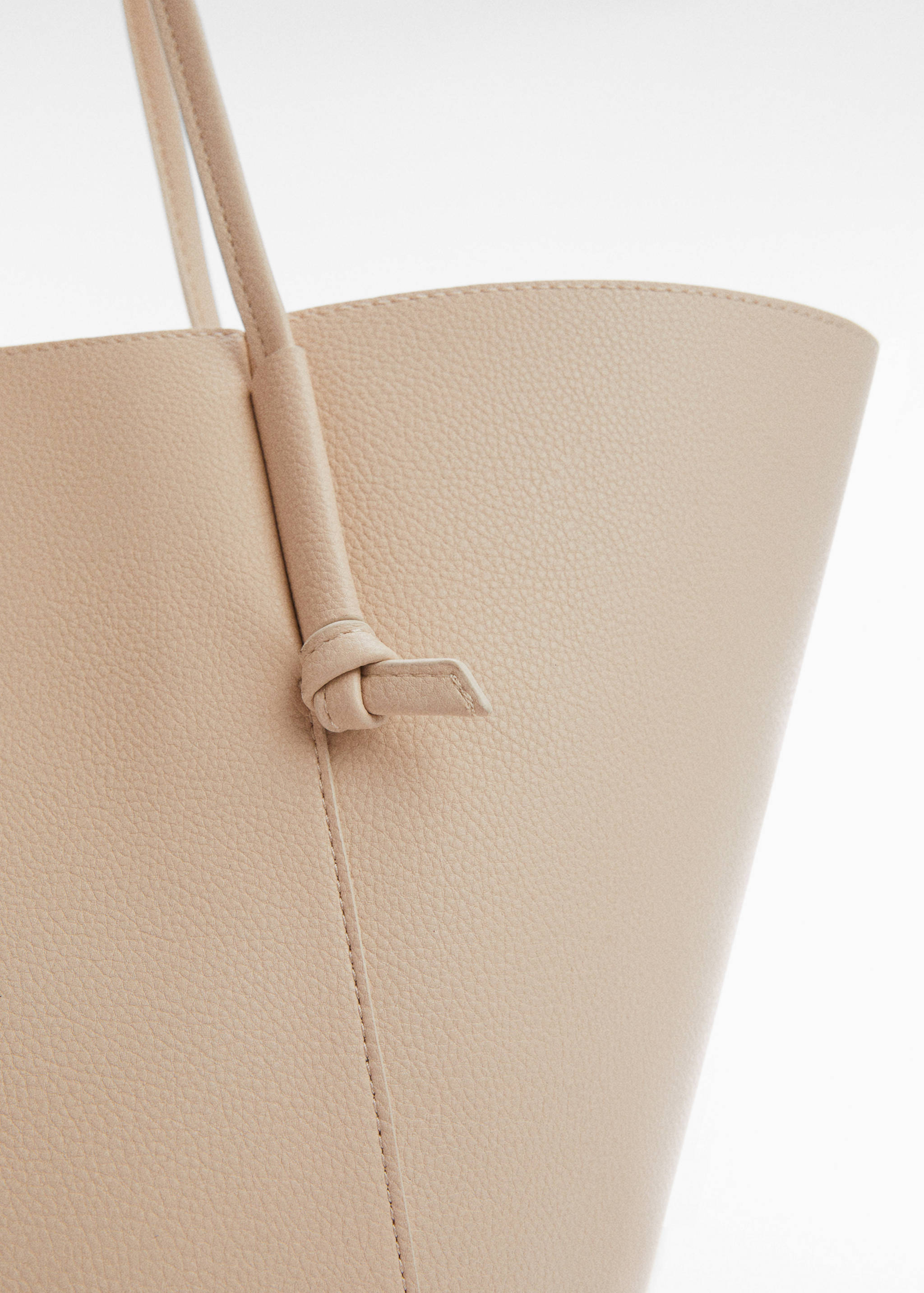 Knot handle shopper bag - Details of the article 1