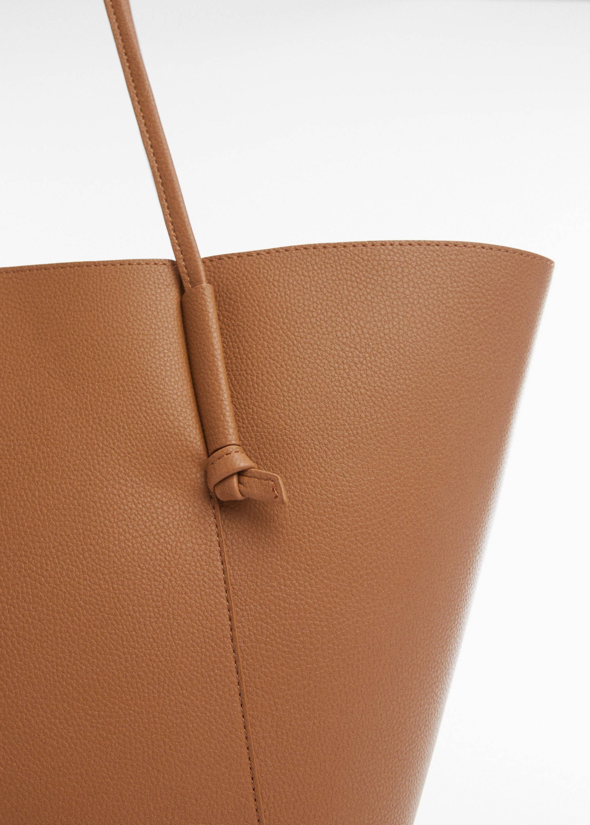 Knot handle shopper bag - Details of the article 1