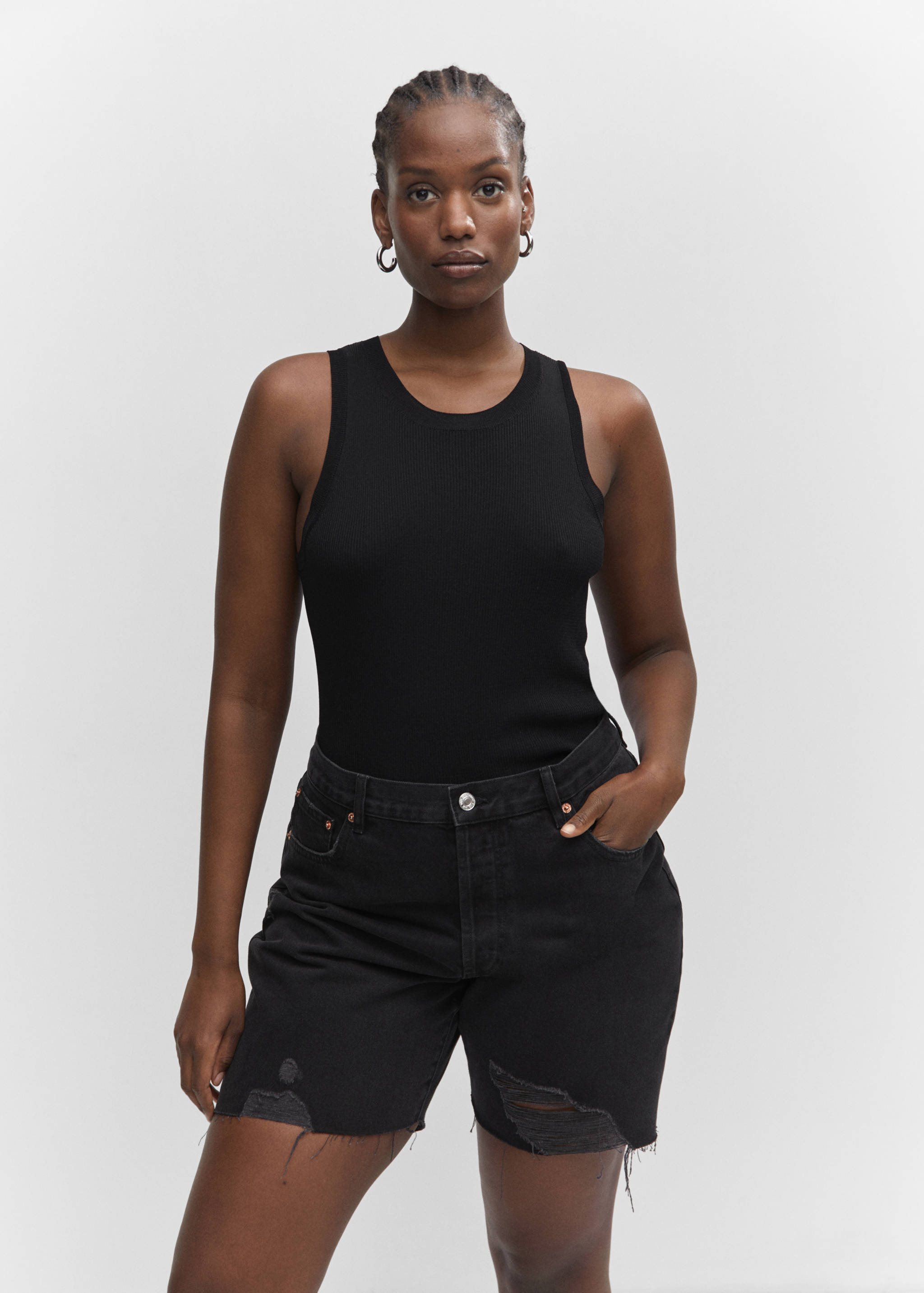 Bermudas vaqueras rotos decorativos - Detalle del artículo 5