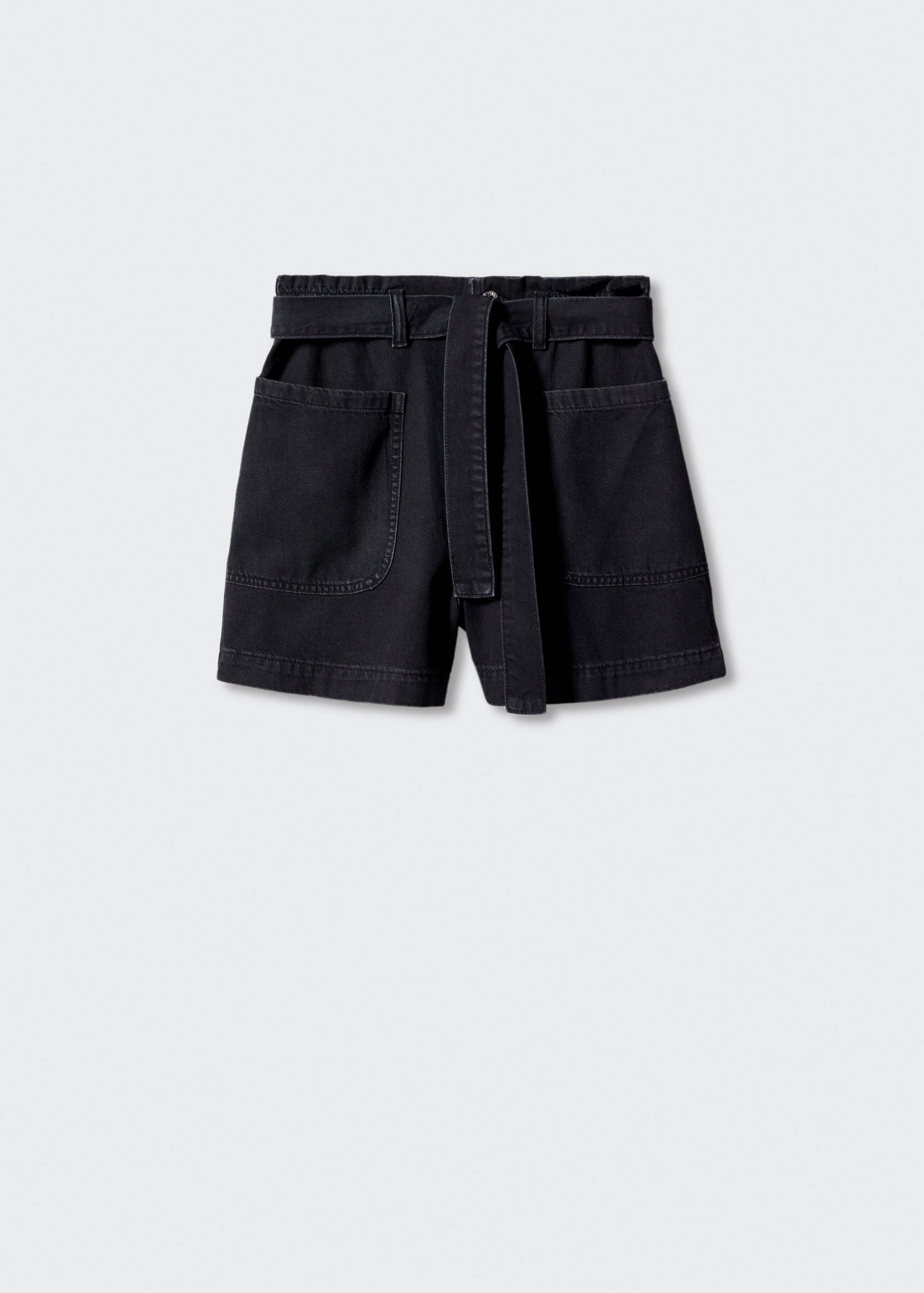 Shorts paperbag cinturón - Artículo sin modelo
