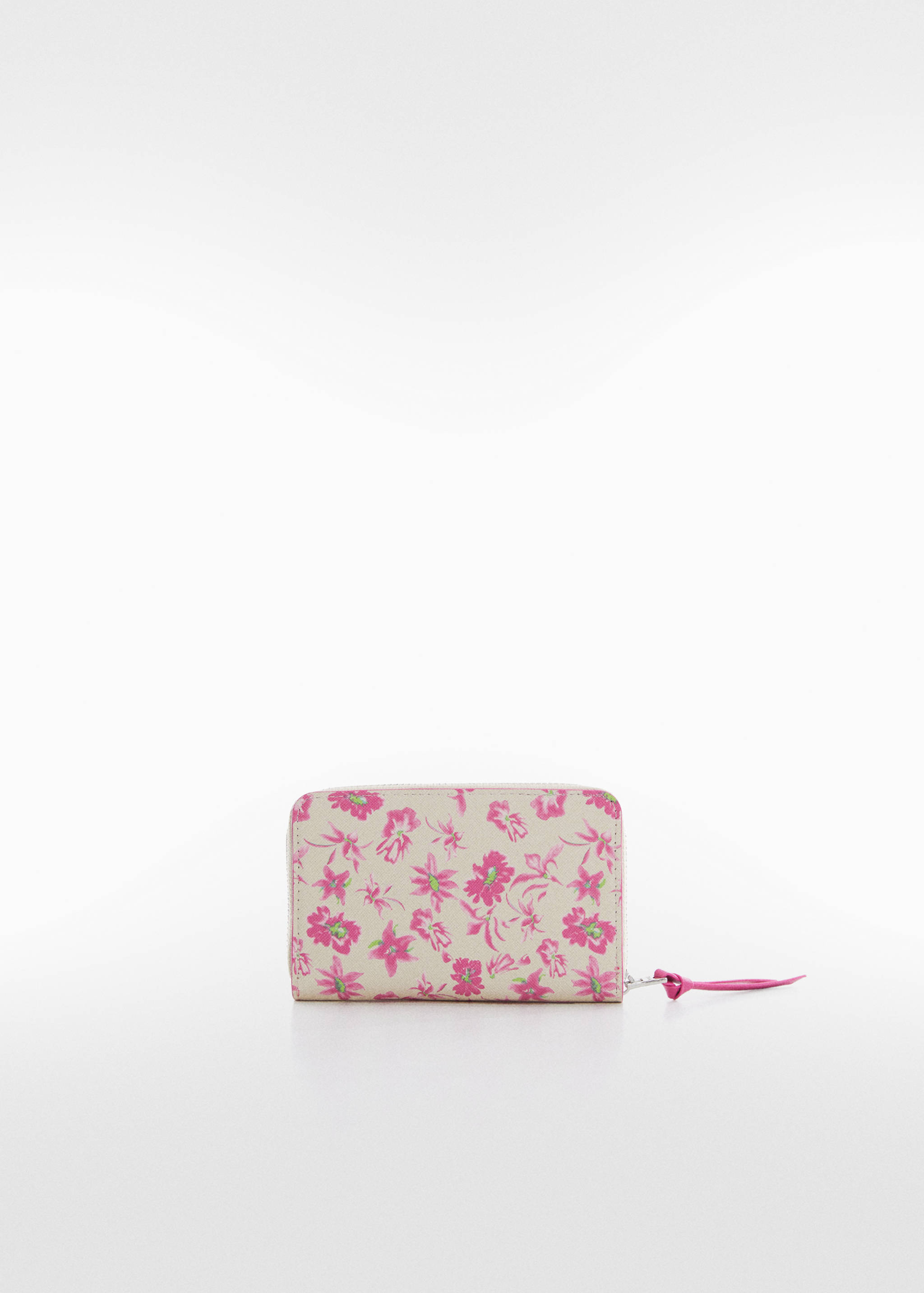 Floral saffiano-effect wallet - Details of the article 2