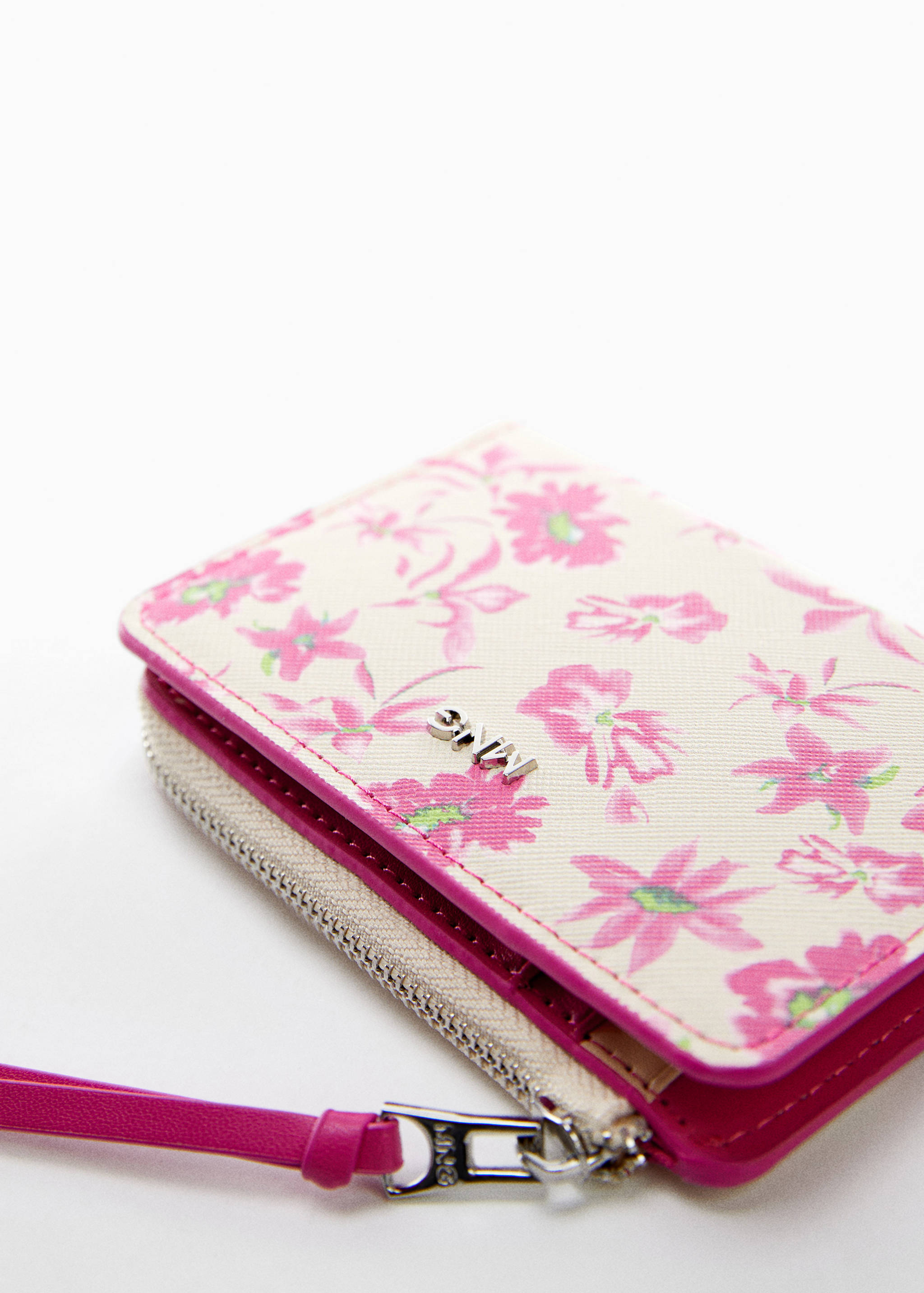 Small floral sapphiano wallet - Medium plane