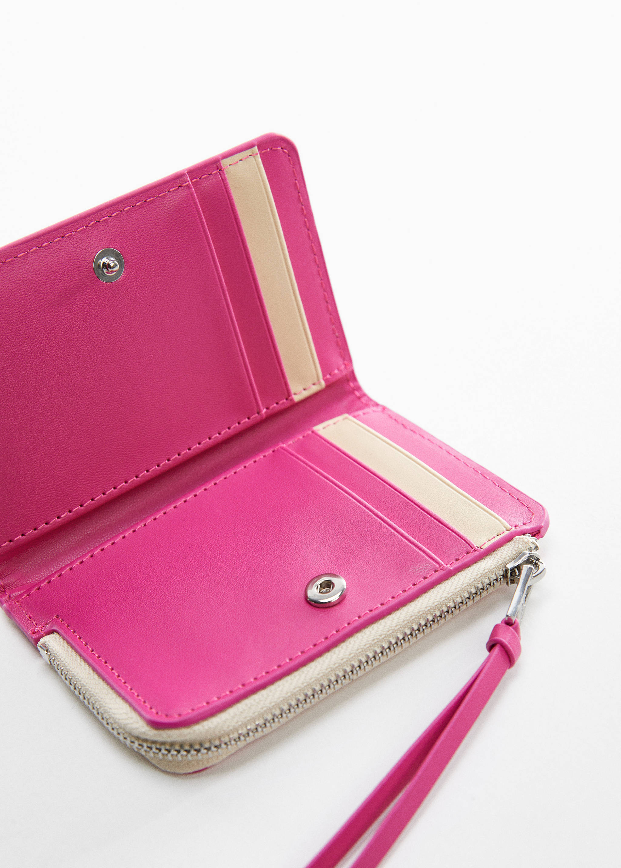 Small floral sapphiano wallet - Details of the article 1