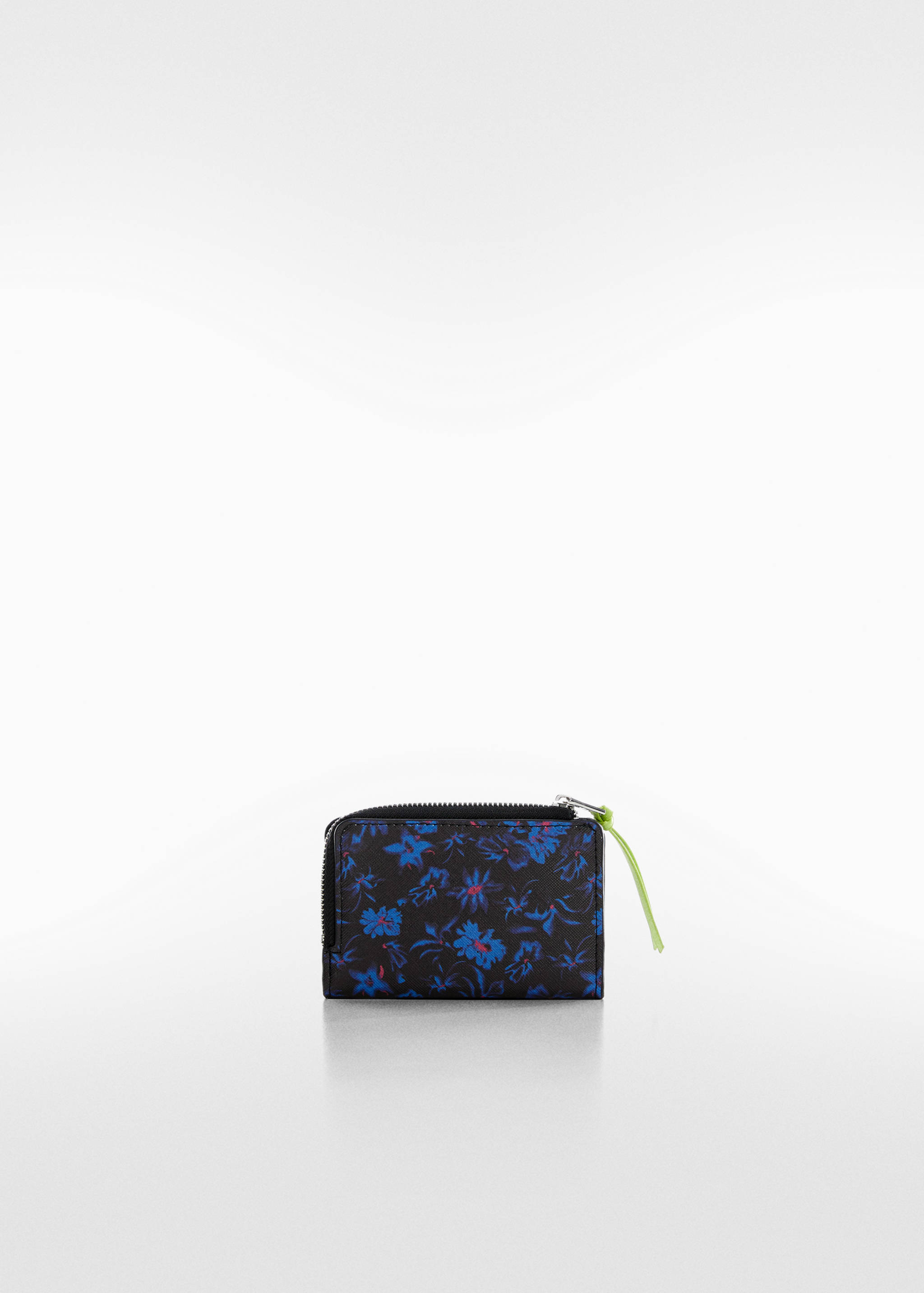 Kleine gebloemde portemonnee van saffiaan - Detail van het artikel 2