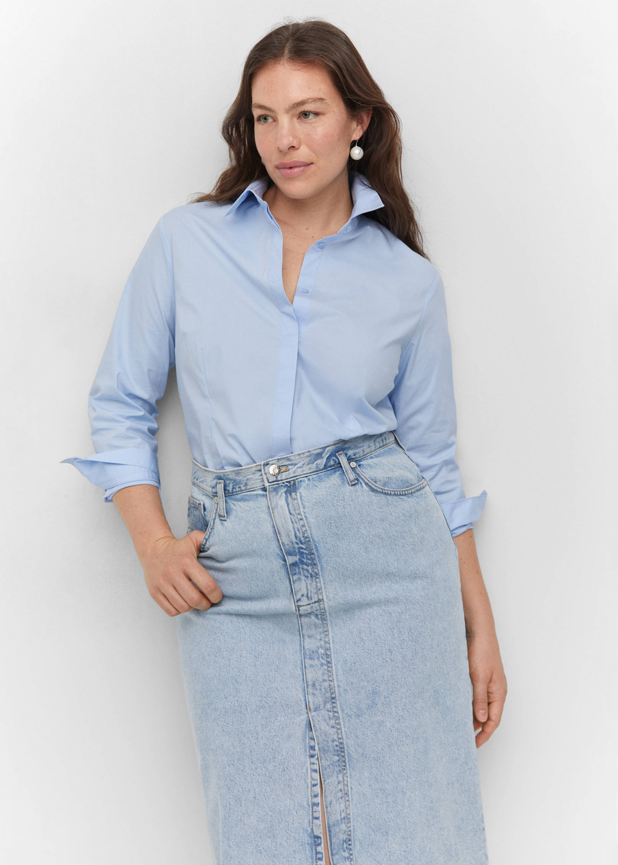 Chemise cintrée coton - Détail de l'article 5