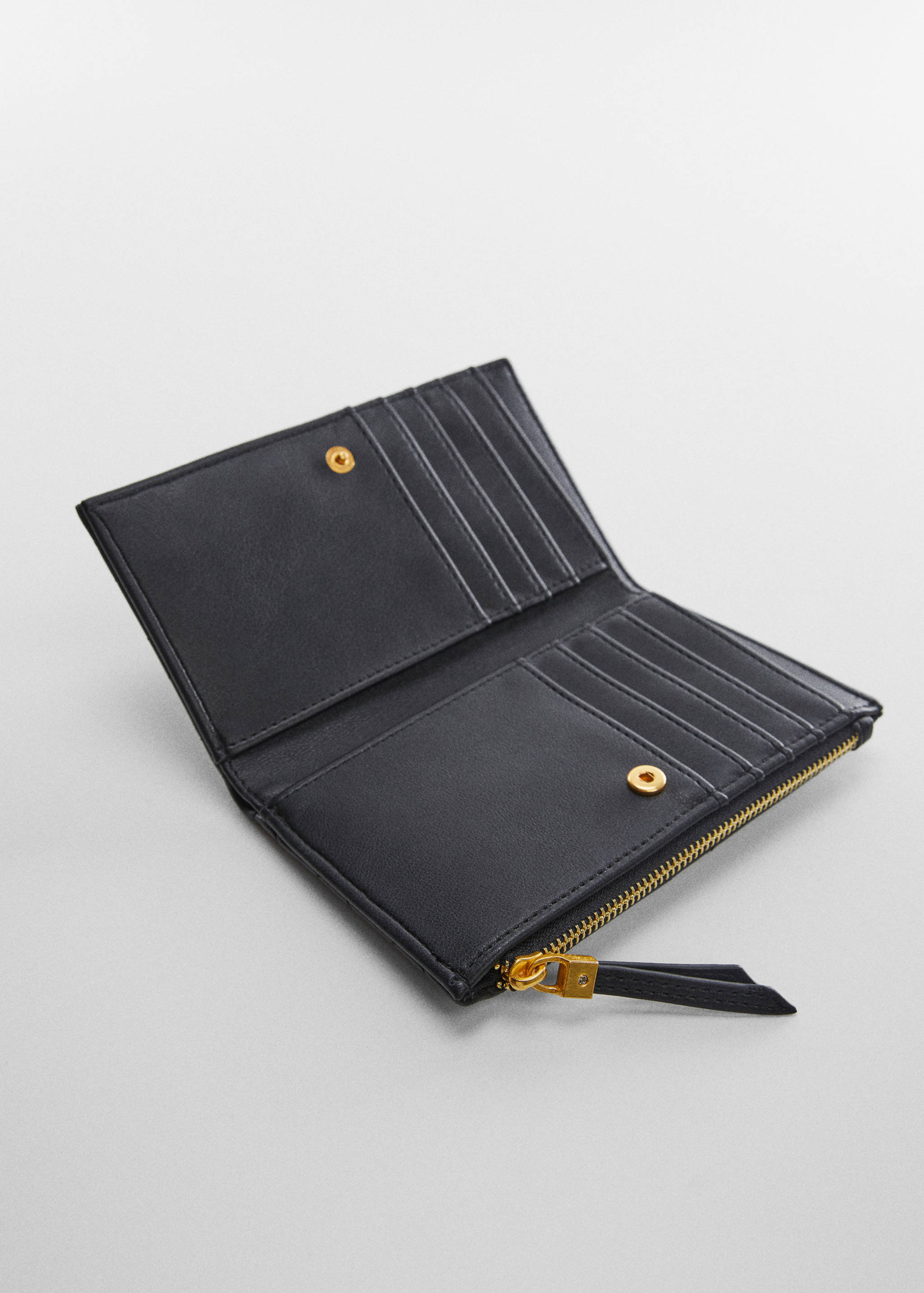 Стеганый холдер с логотипом - Средний план