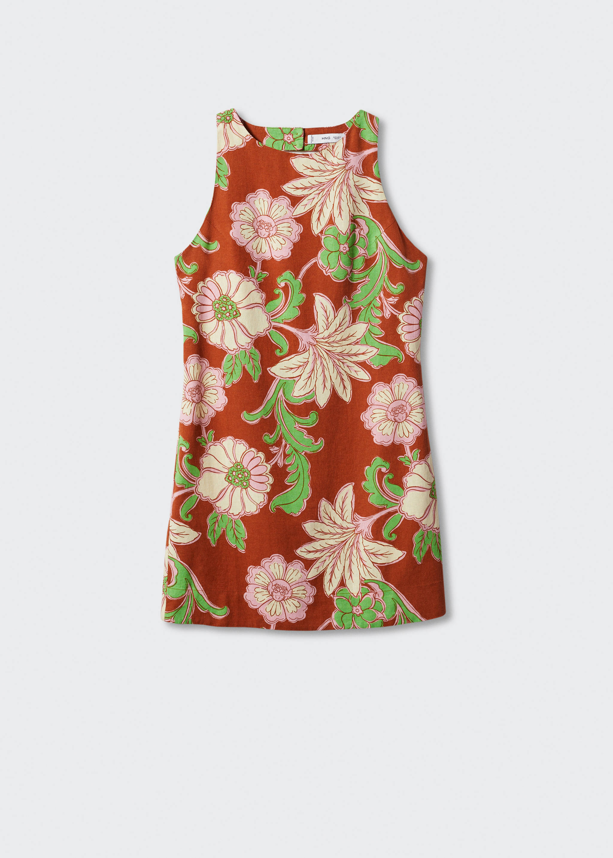 Vestido lino abertura espalda - Artículo sin modelo