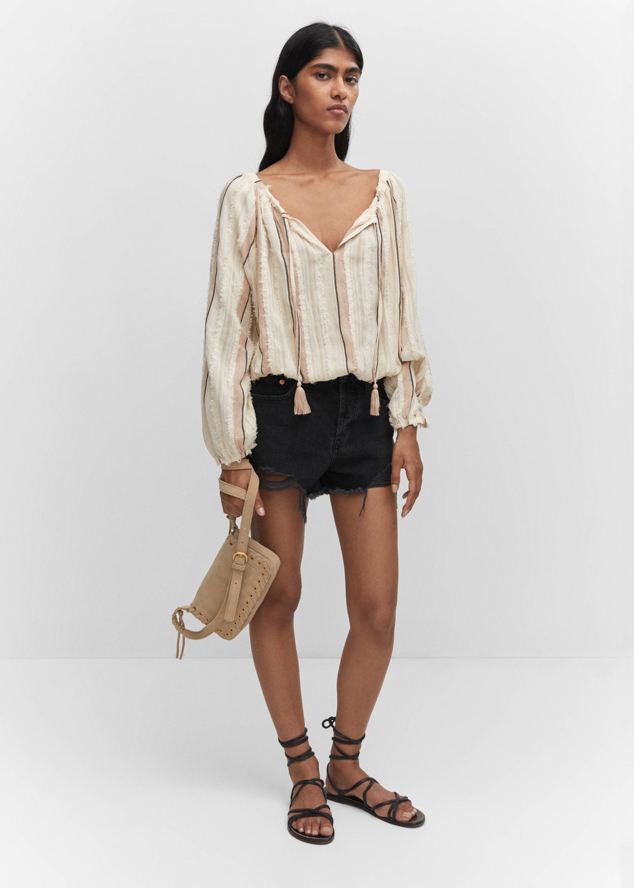 Sac clouté cuir - Plan général