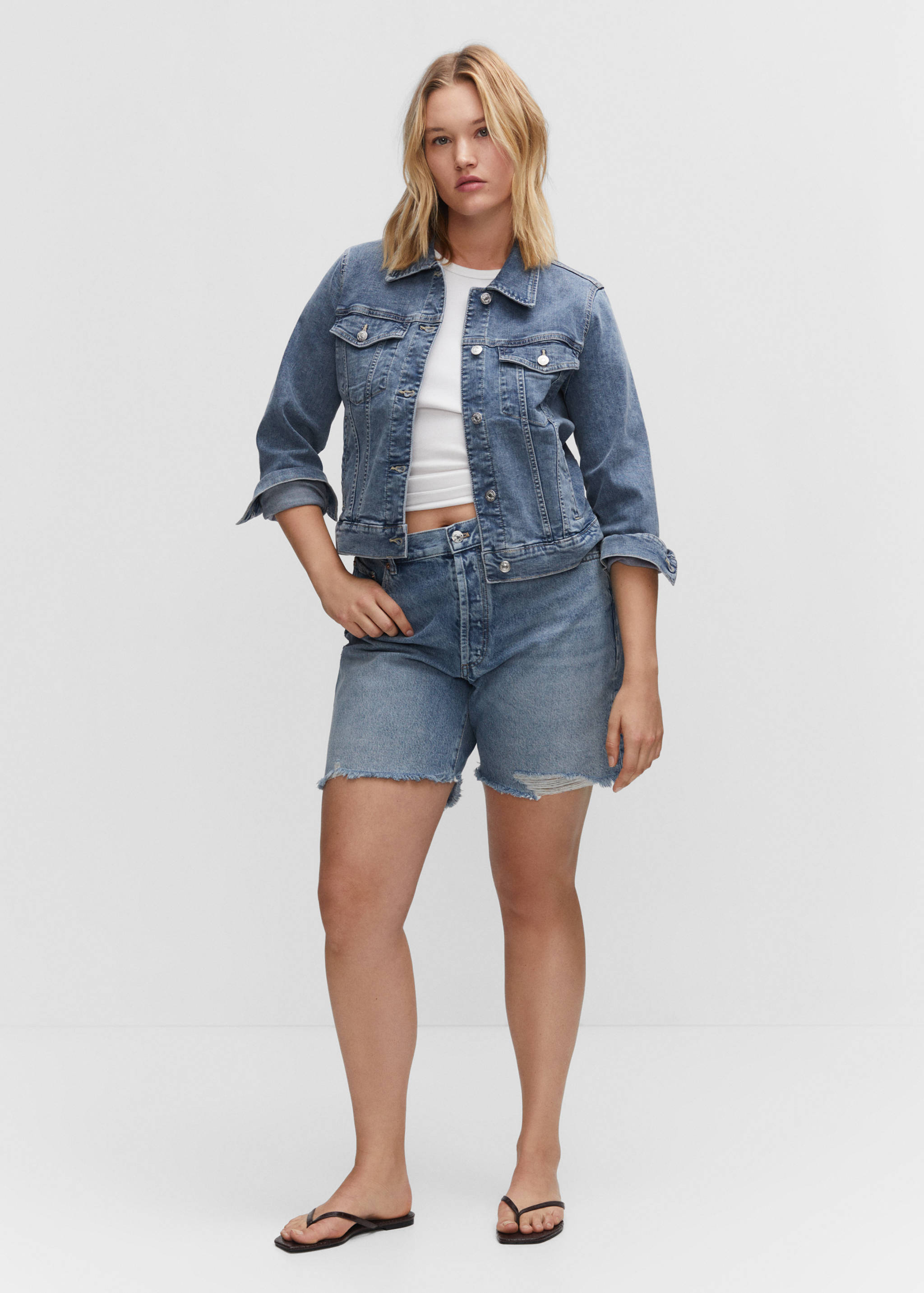 Cazadora vaquera bolsillos - Detalle del artículo 3