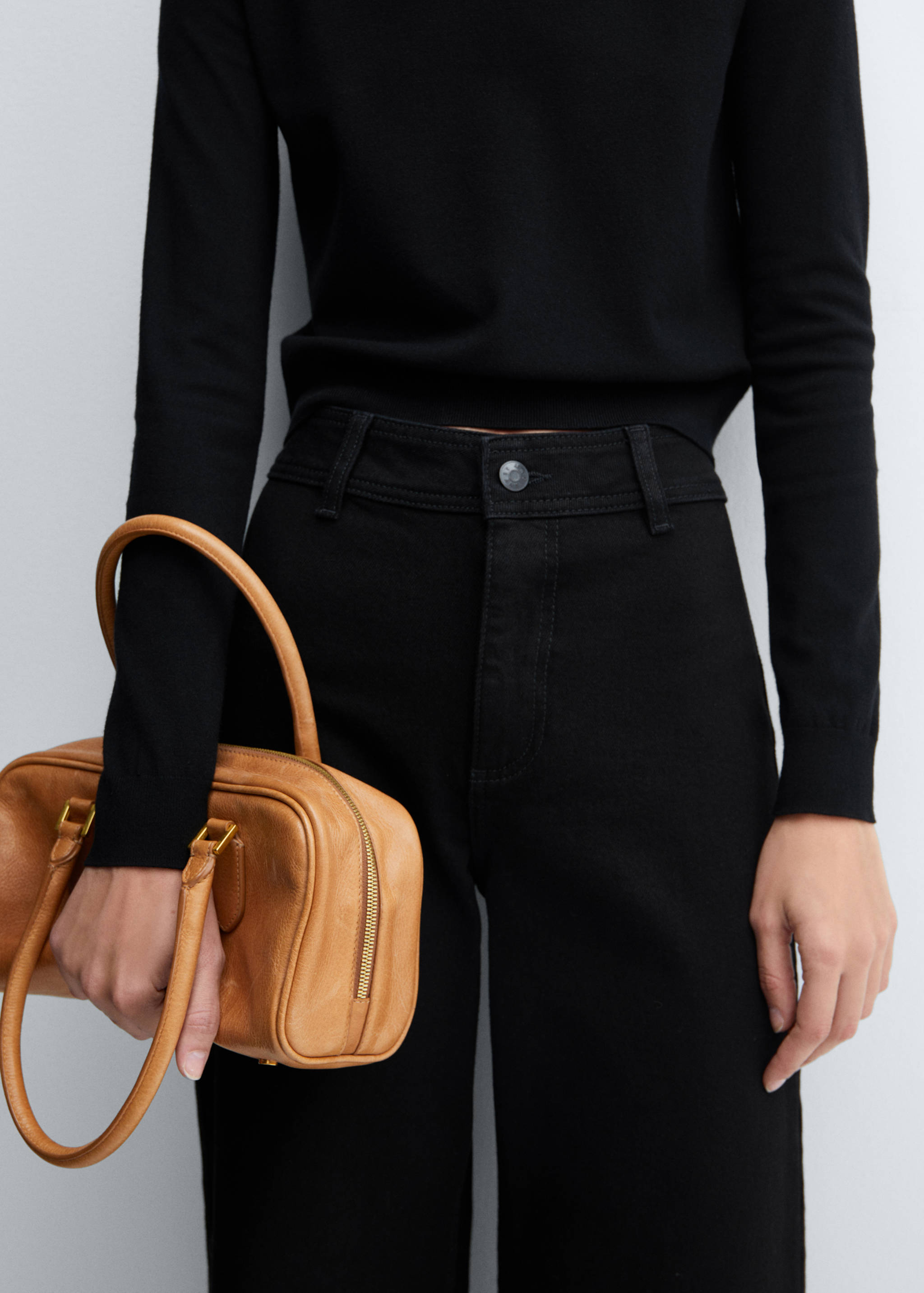 Jean style jupe-culotte Catherin taille haute - Détail de l'article 6