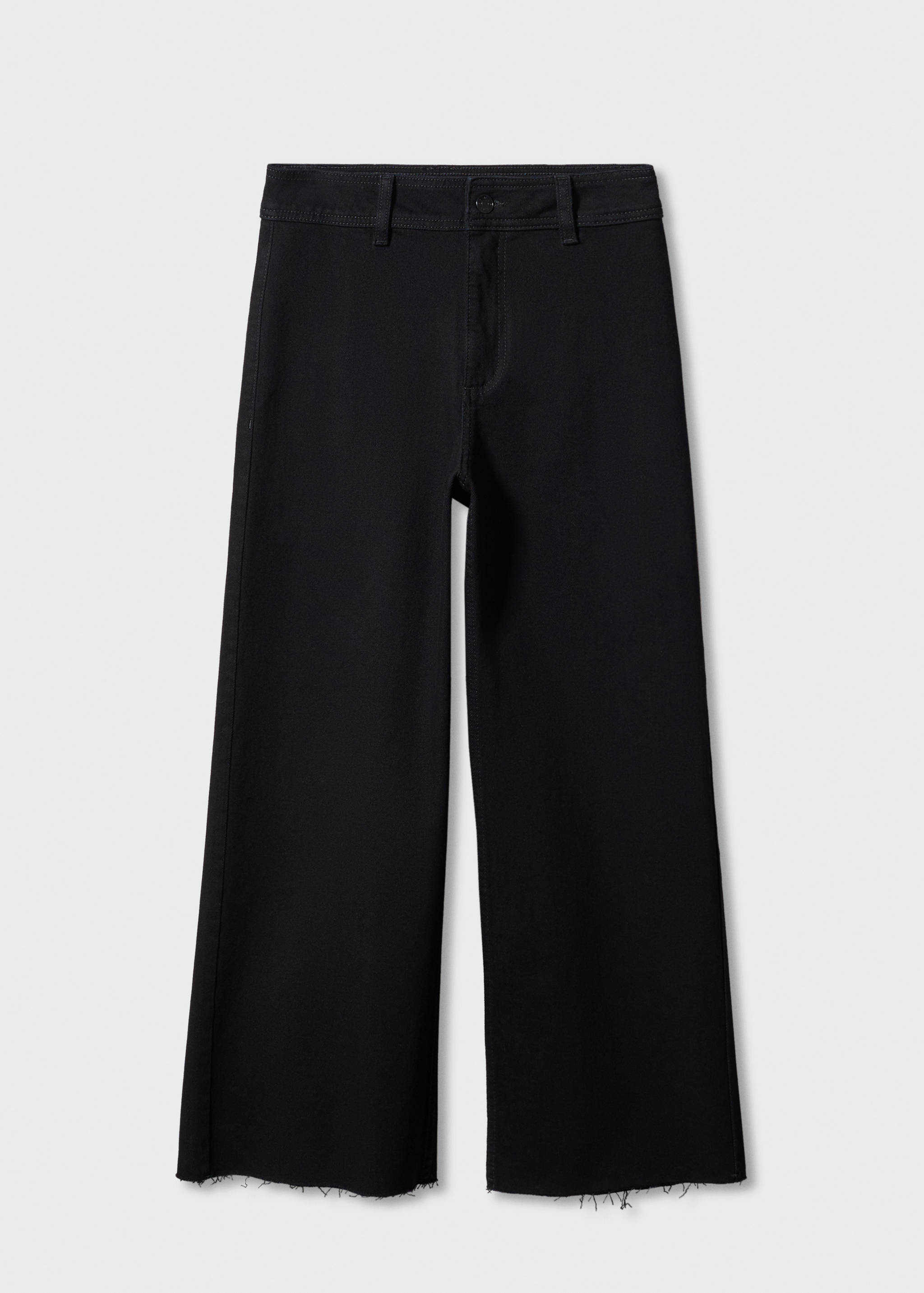 Jeans Catherin culotte tiro alto - Artículo sin modelo