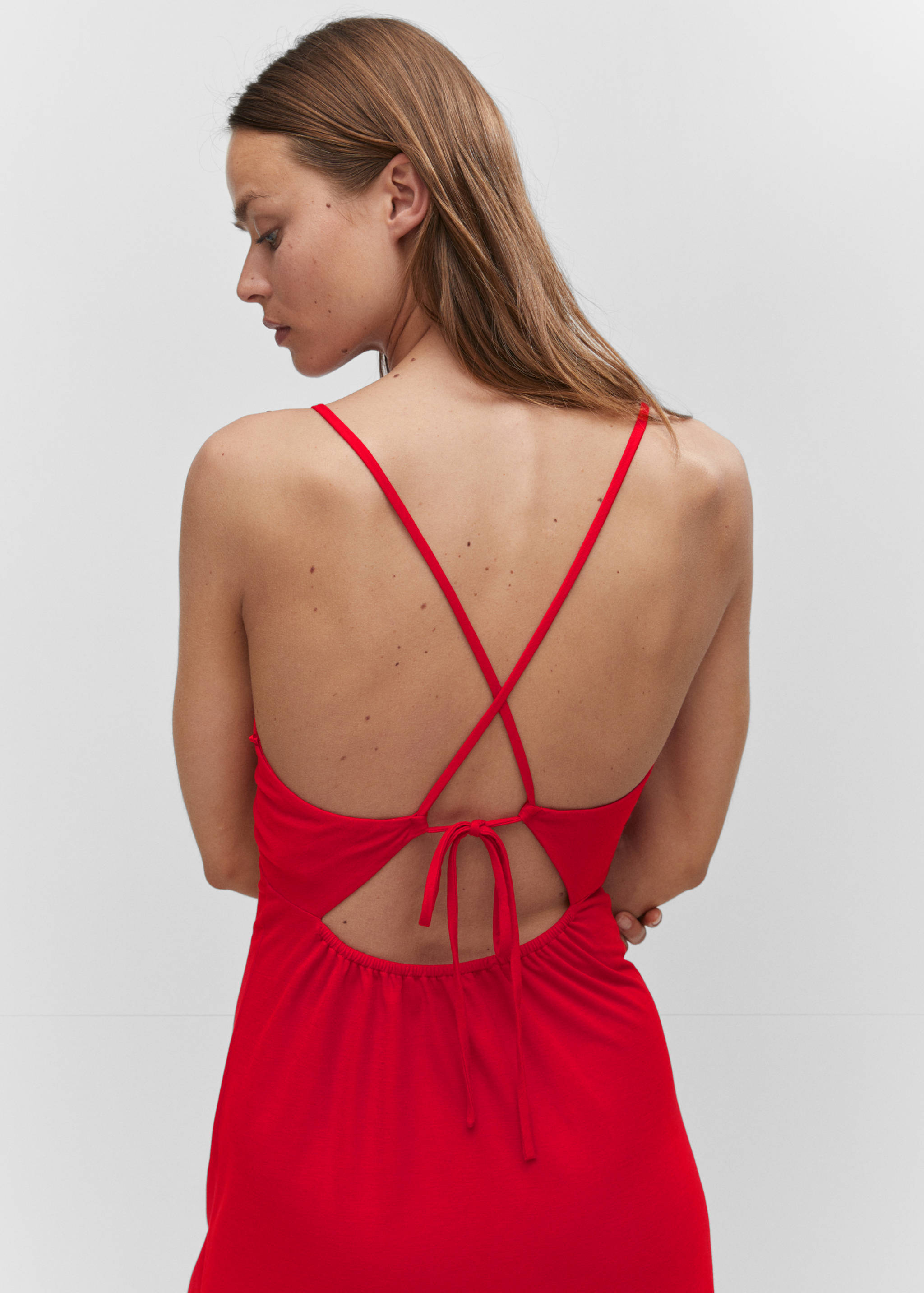 Ruched midi dress - Reverse of the article