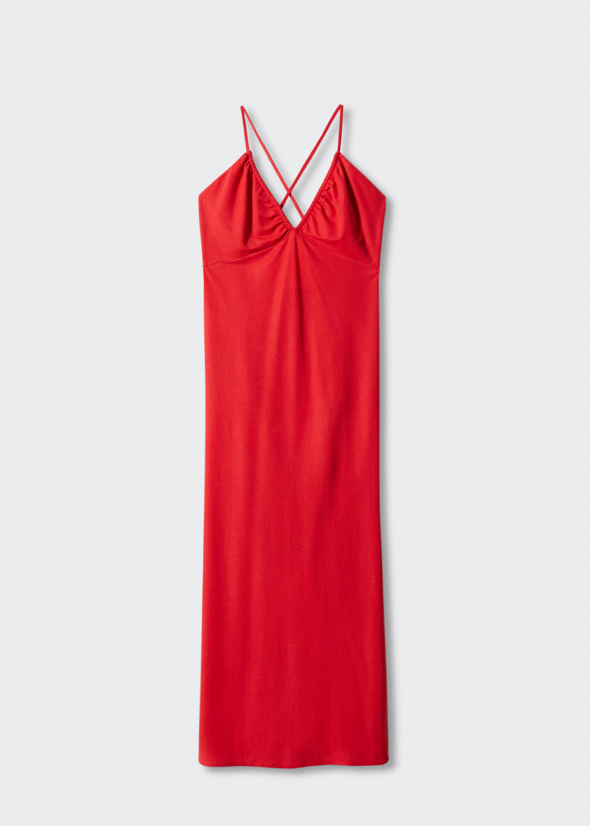 Vestit midi frunzit - Article sense model
