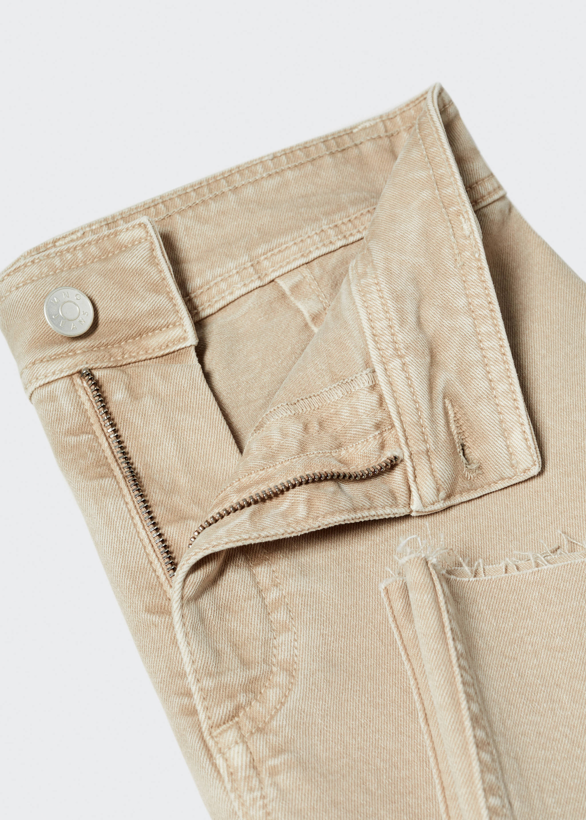 Jean style jupe-culotte Catherin taille haute - Détail de l'article 8