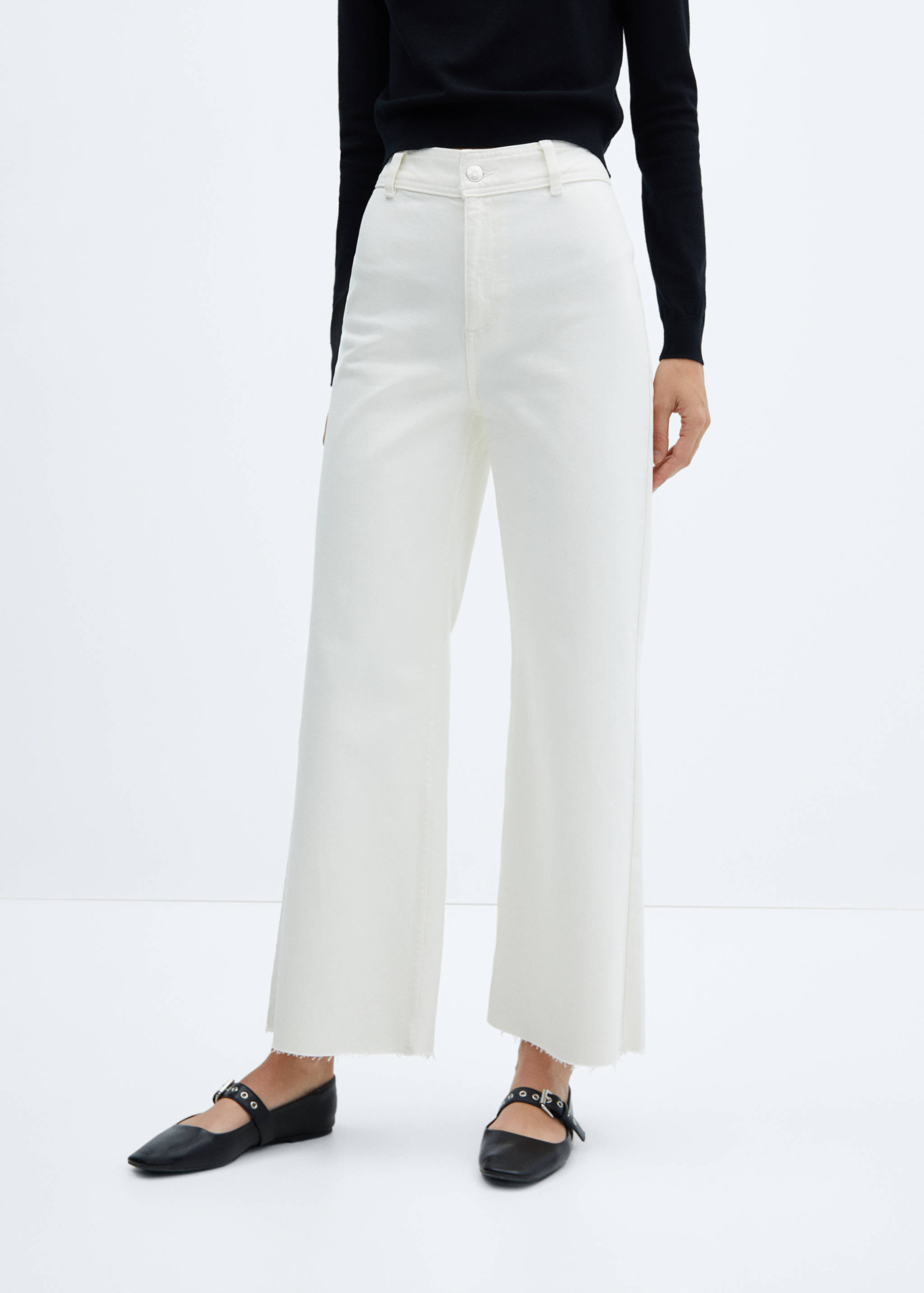 Catherin culotte high-rise jeans - Medium plane
